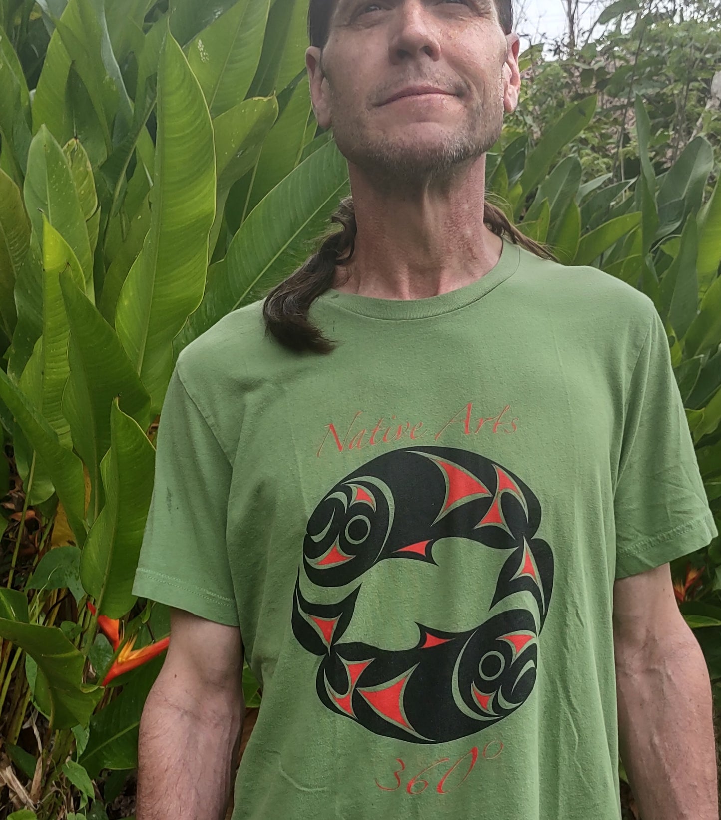 "Twin Salmon" Unisex t-shirt
