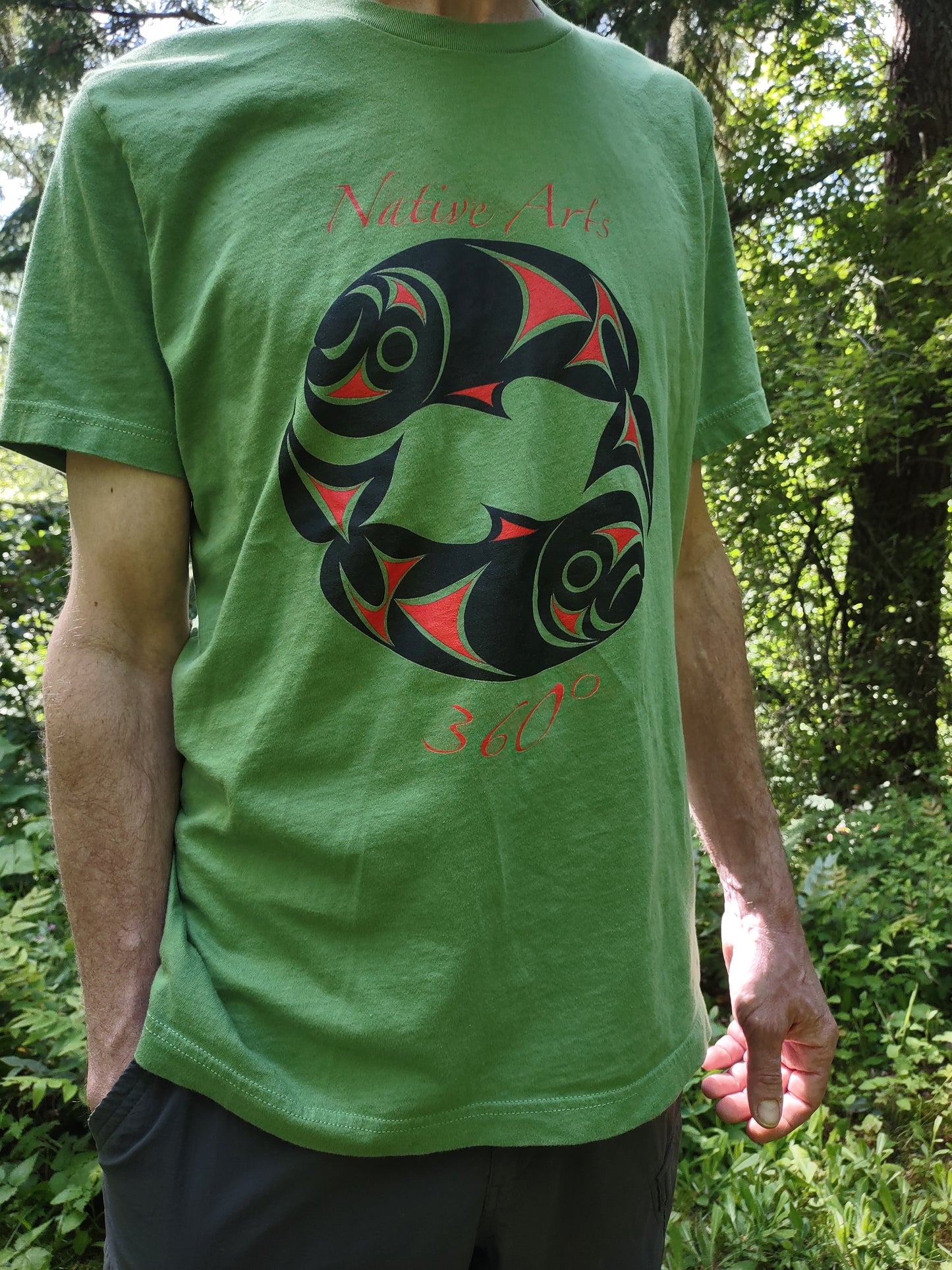 "Twin Salmon" Unisex t-shirt