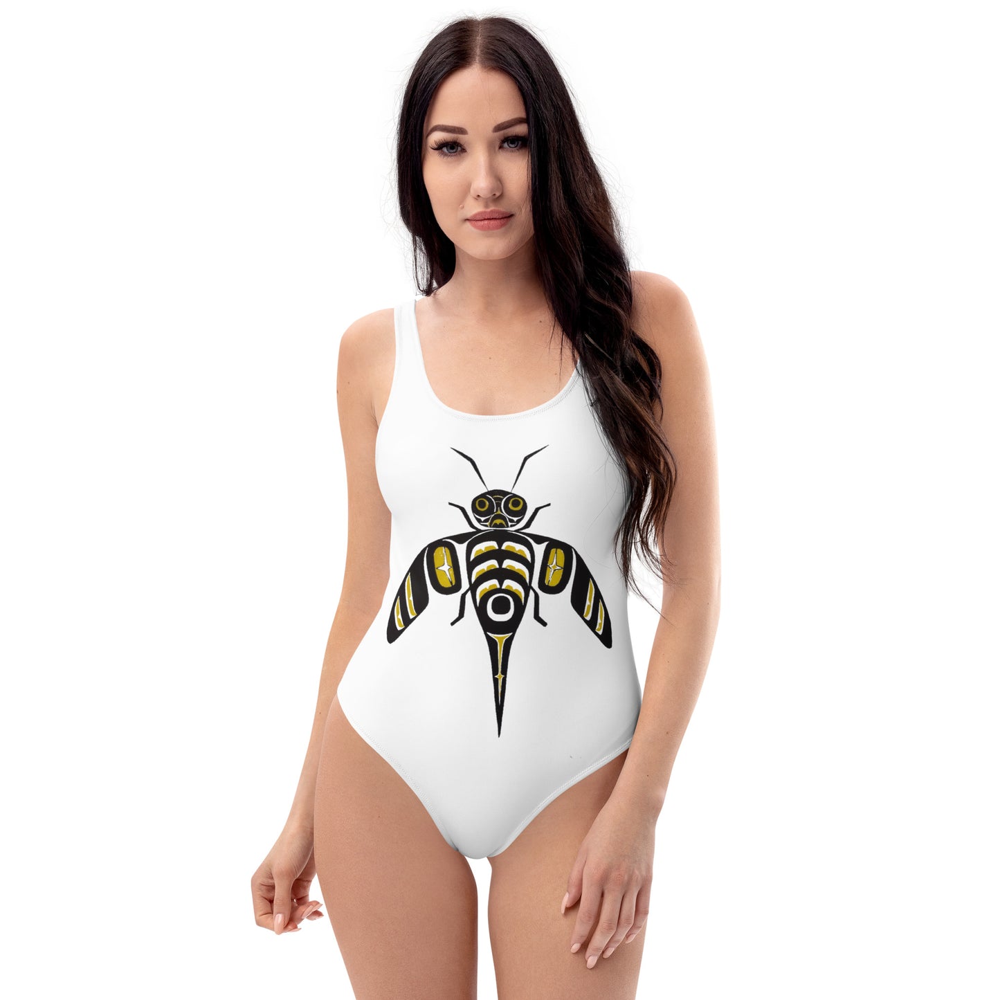 "Bees" One-Piece Swimsuit