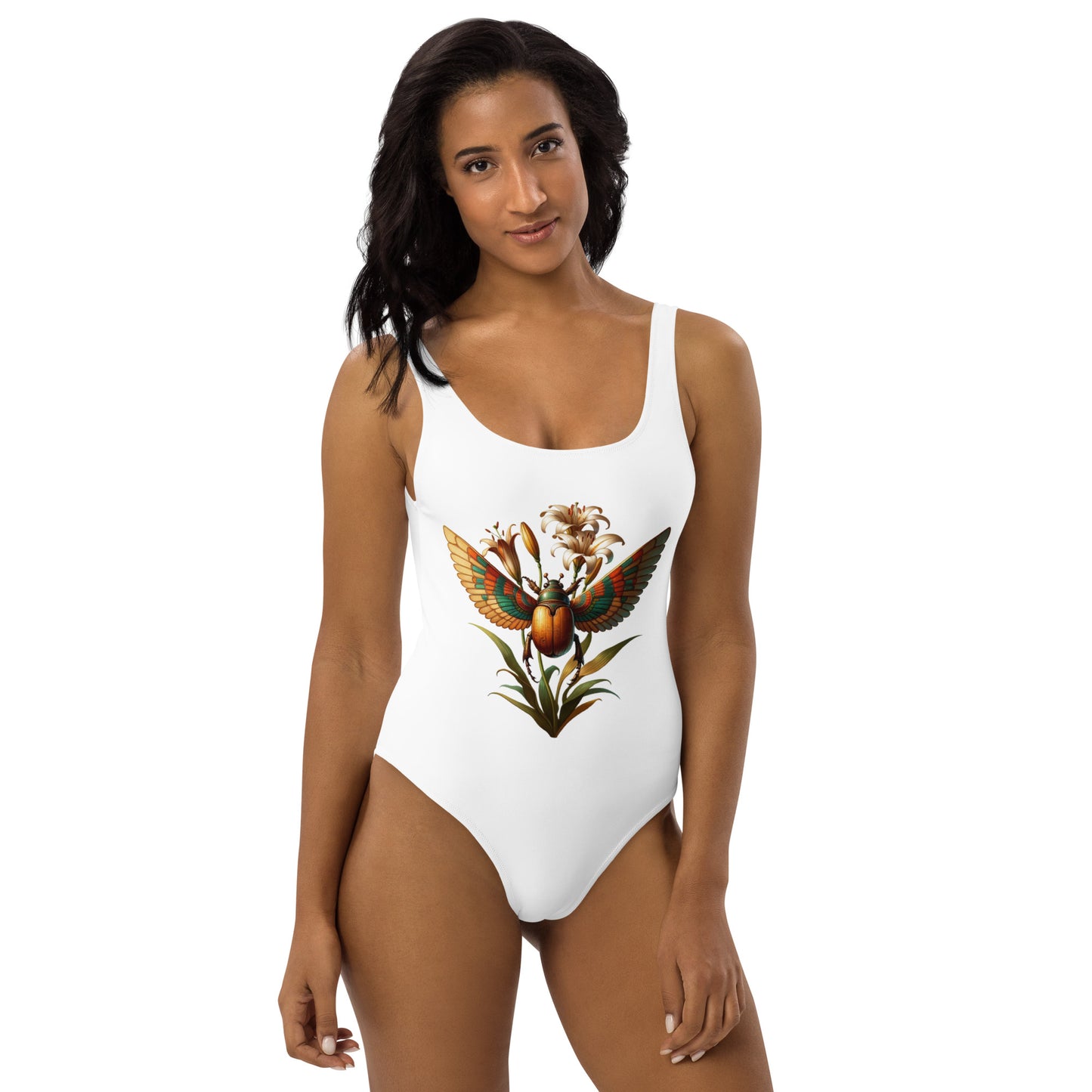 "Scarab Rising" One-Piece Swimsuit