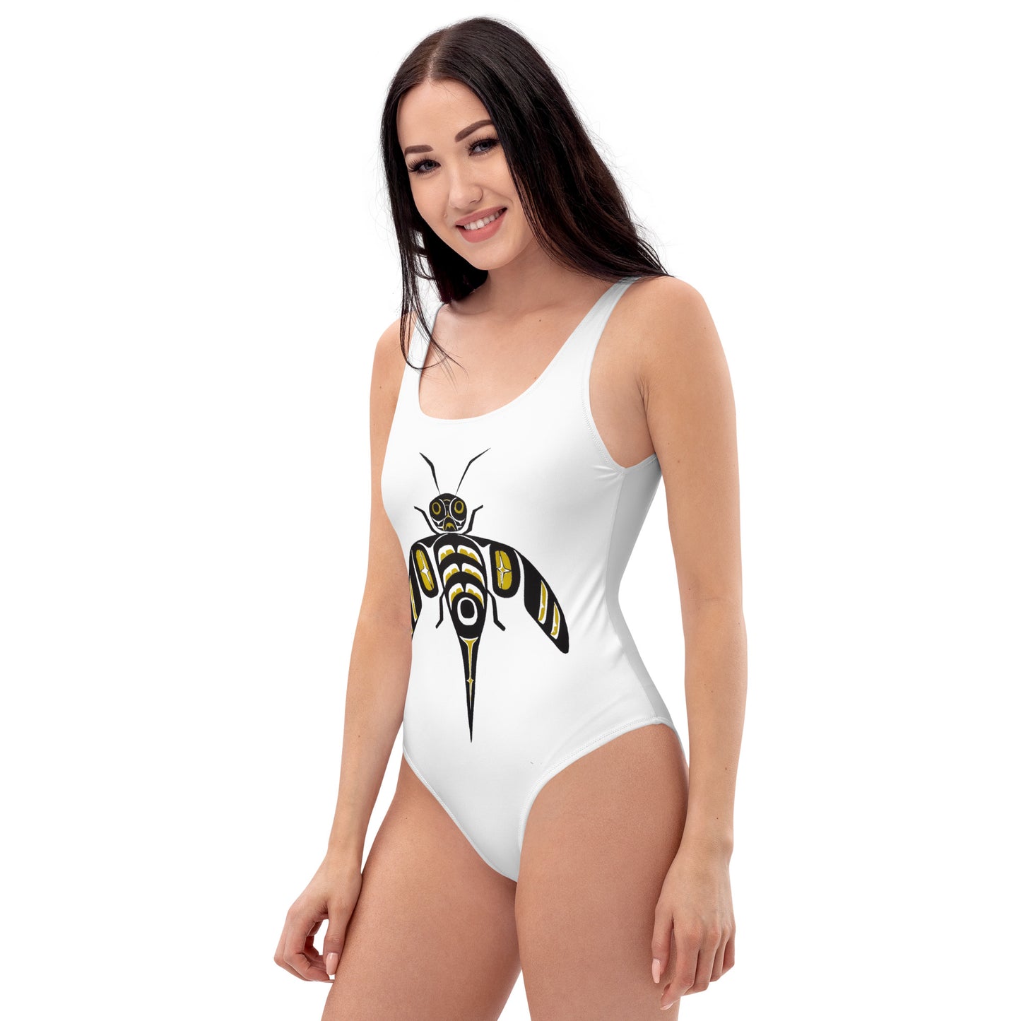 "Bees" One-Piece Swimsuit