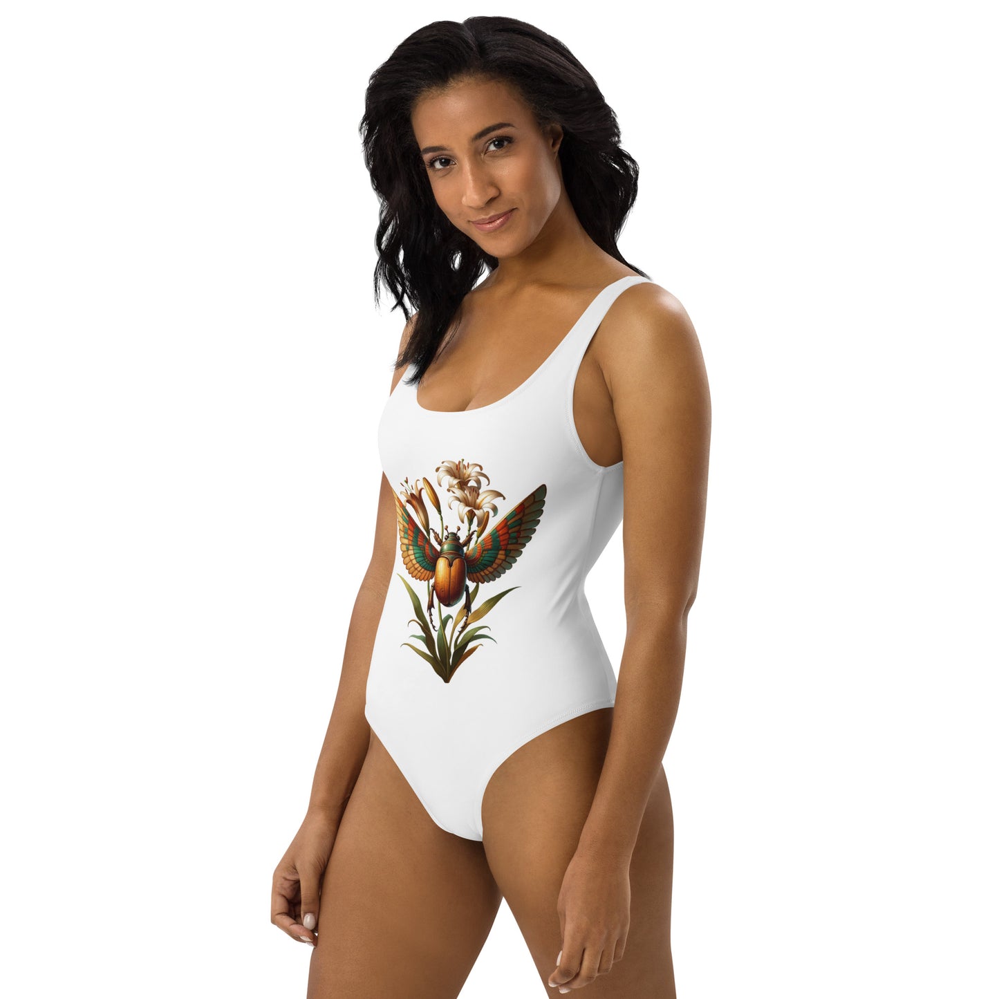 "Scarab Rising" One-Piece Swimsuit
