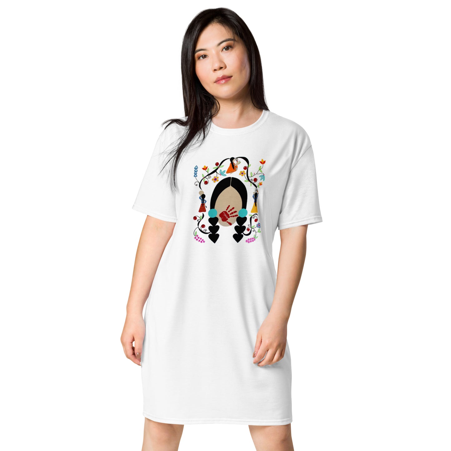 "We Always Pray" MMIW T-shirt dress