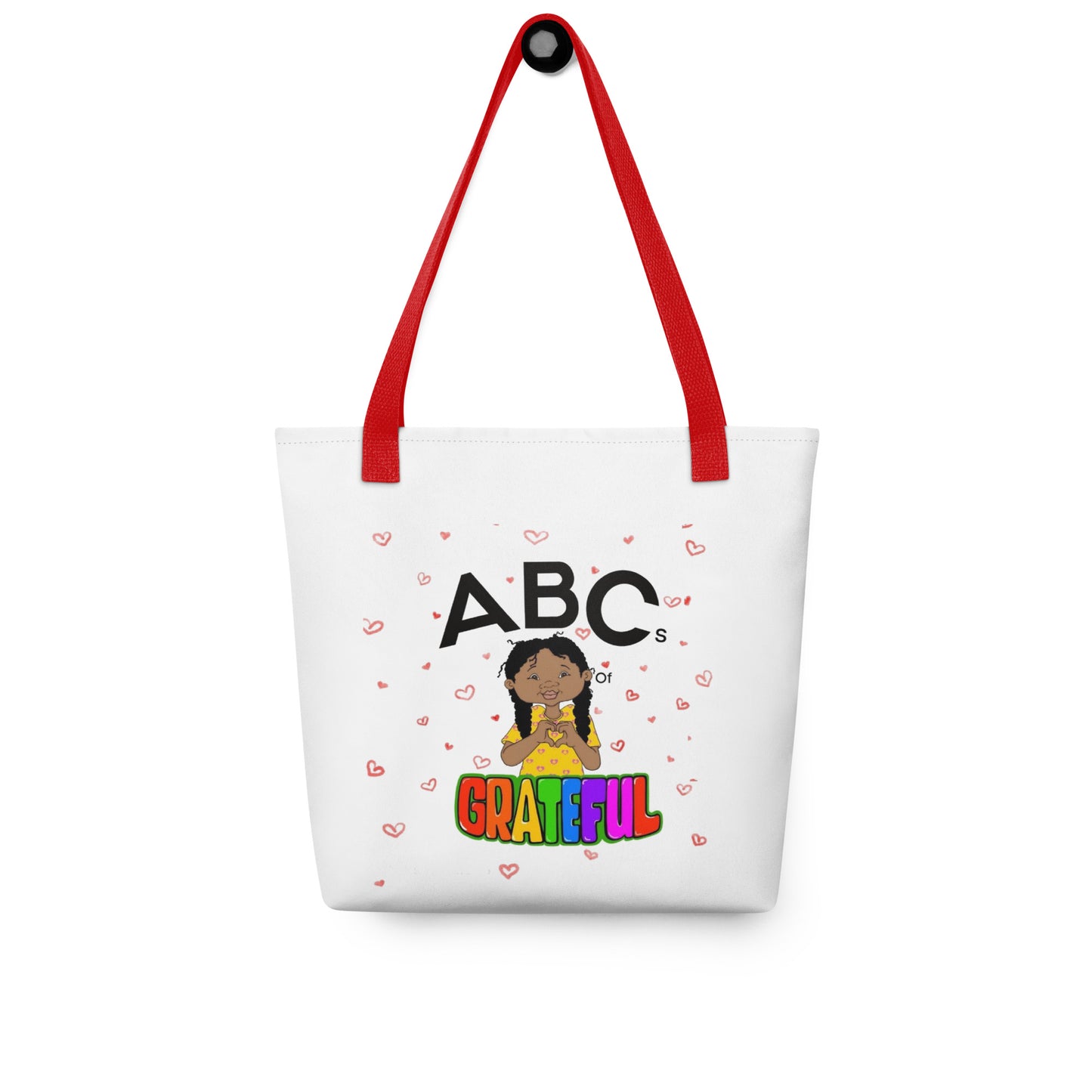 "ABCs of Grateful" Tote bag