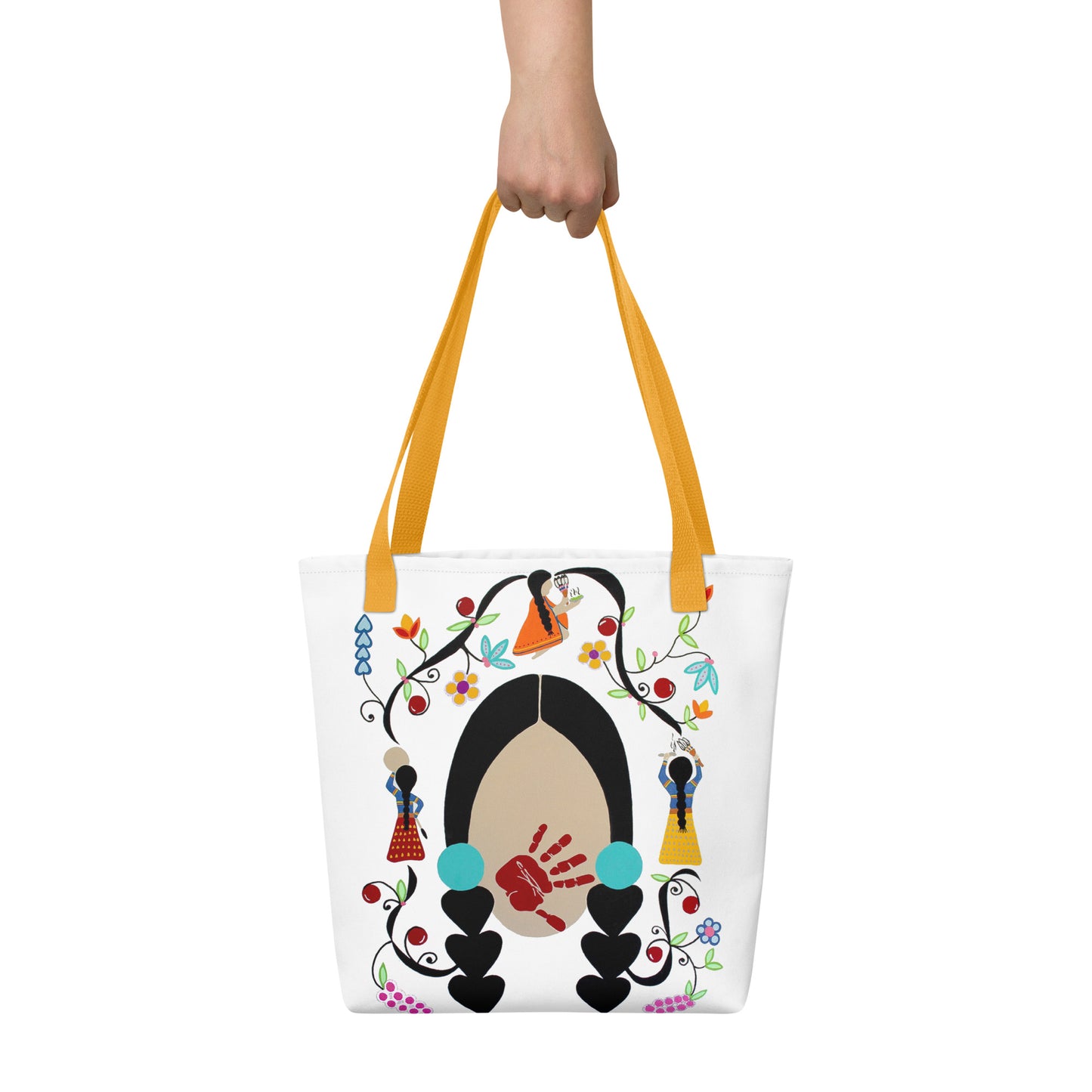 "We Always Pray" MMIW Tote bag