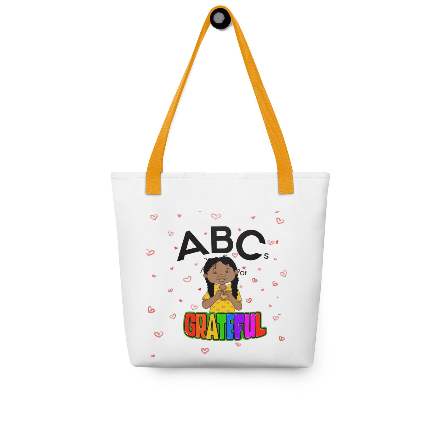 "ABCs of Grateful" Tote bag