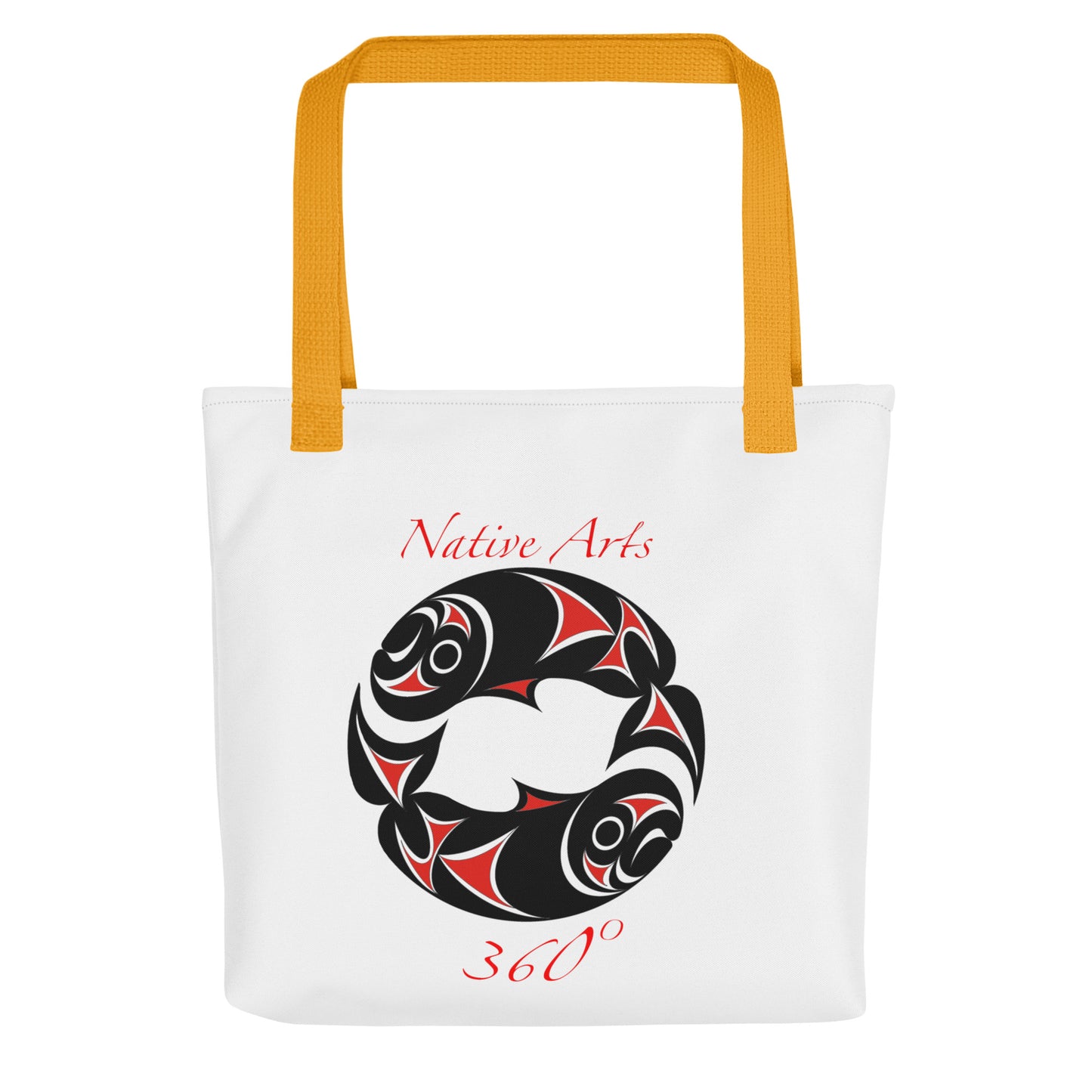"Twin Salmon" Tote bag