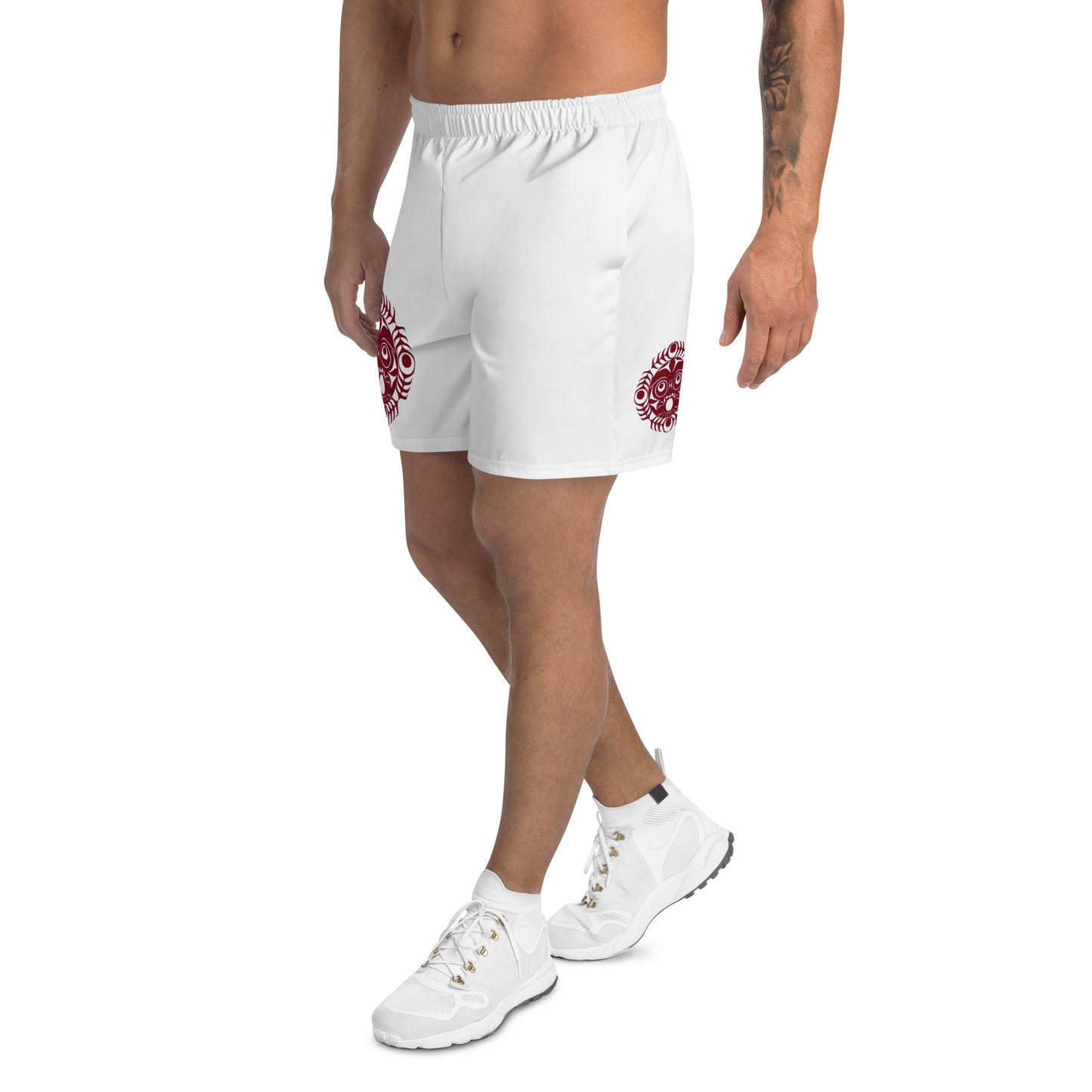 "Sun Mask" Men's Recycled Athletic Shorts