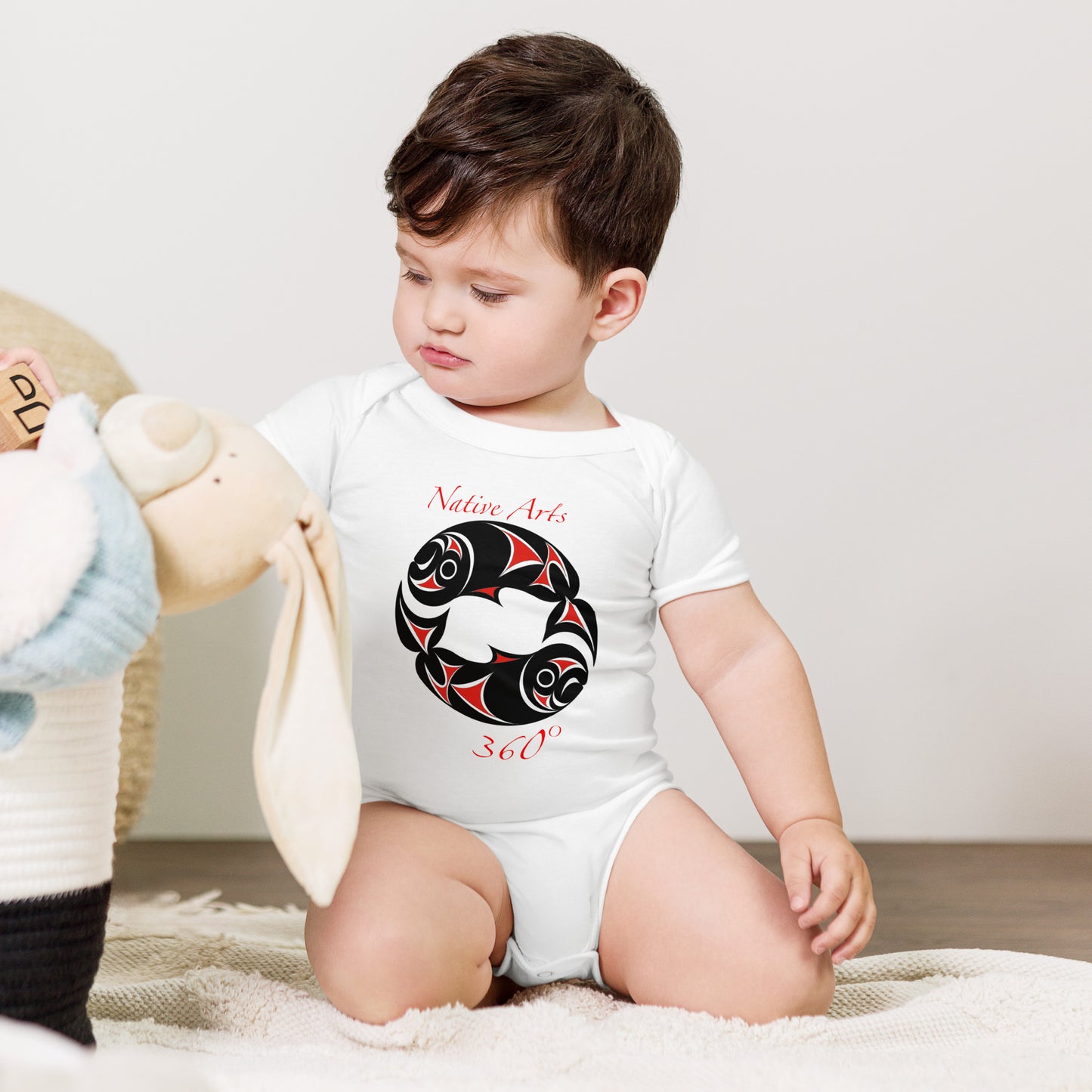 Baby short sleeve one piece