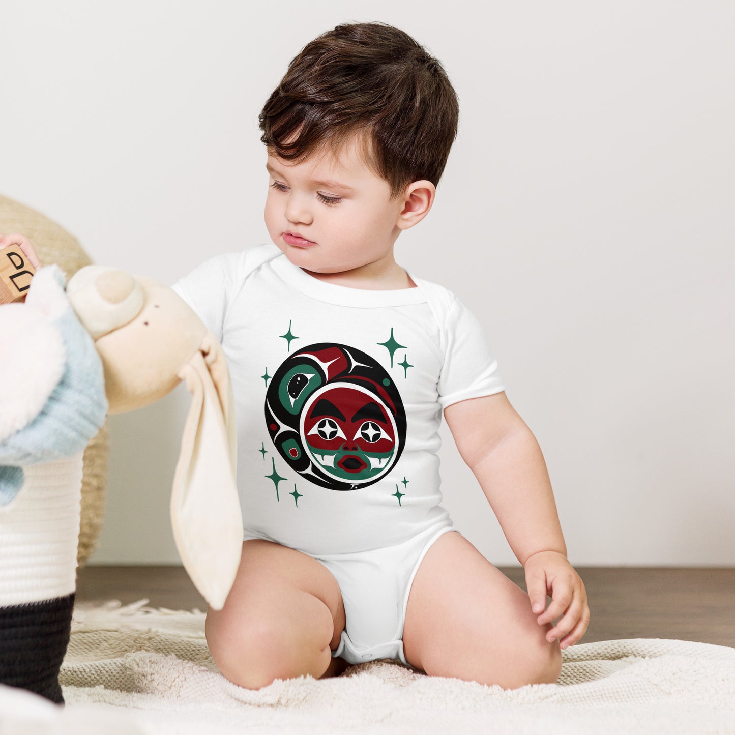 "Hultga Giamg" Baby short sleeve one piece