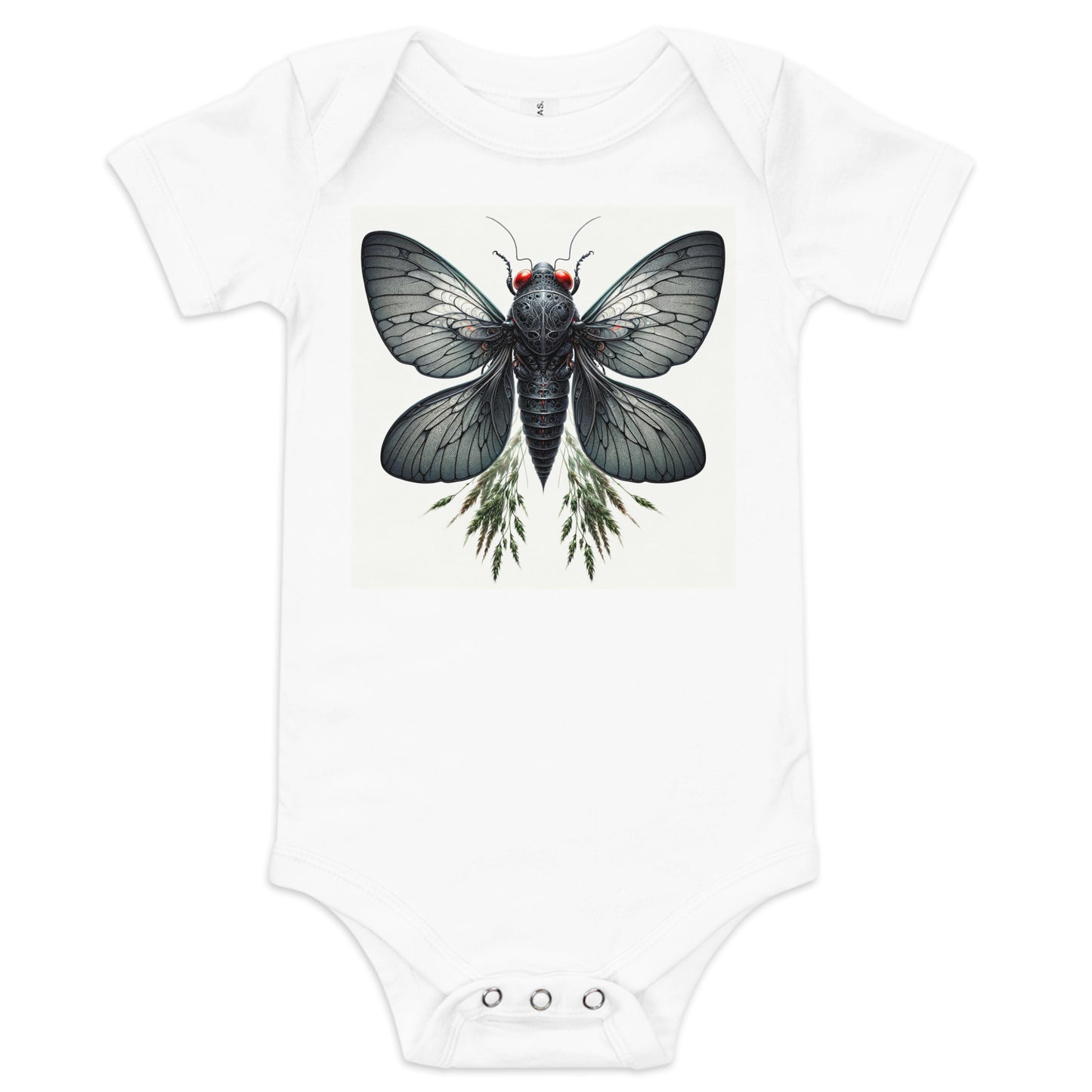 "Cicada Broods" Baby short sleeve one piece