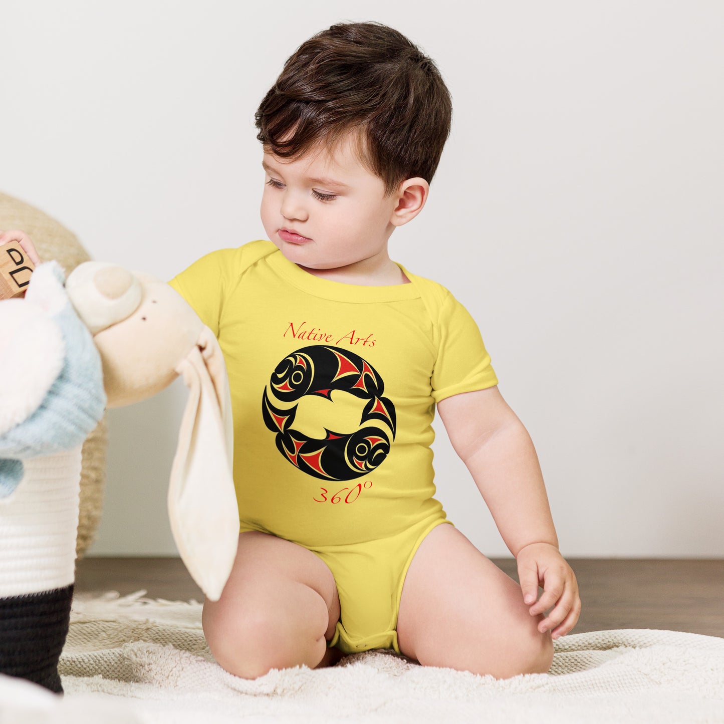 Baby short sleeve one piece
