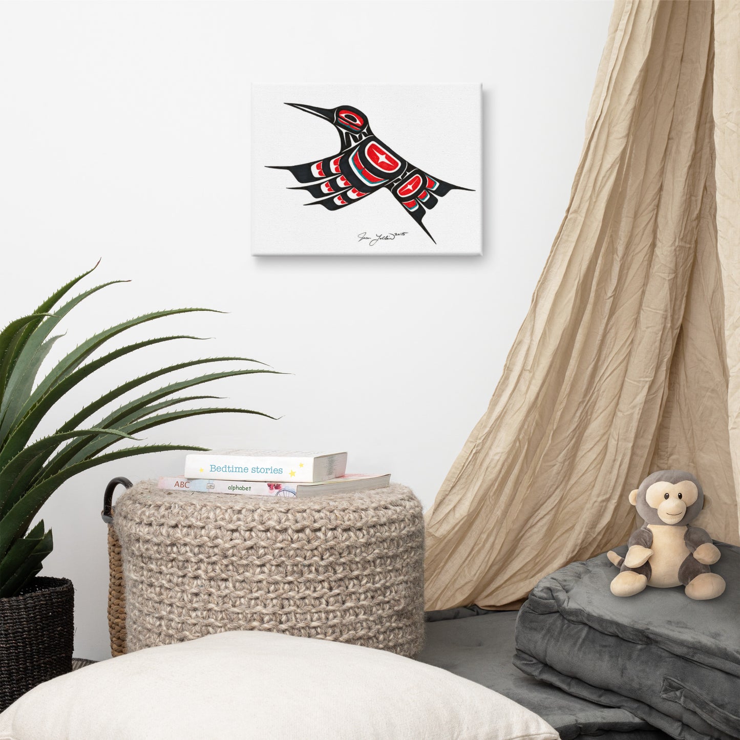 "Hummingbird" Canvas Print