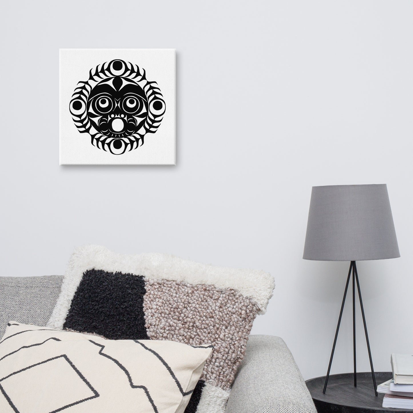 "Sun Mask" - Canvas Print