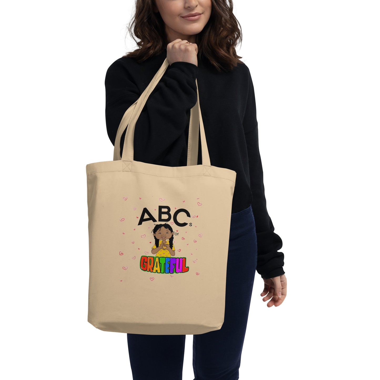 "ABCs of Grateful" Eco Tote Bag