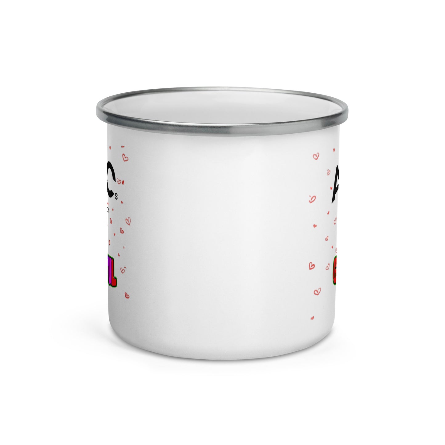 "ABC's" Enamel Mug