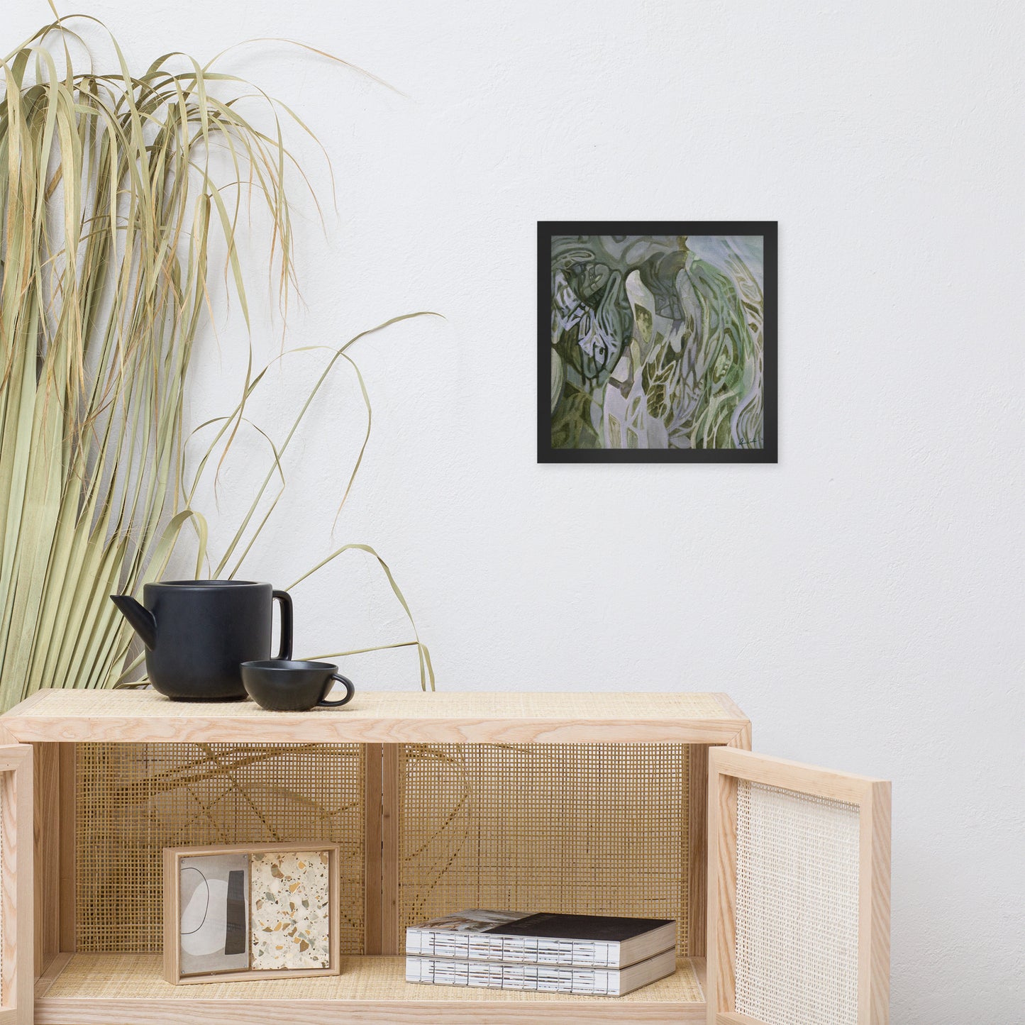 "Into the Jungle." - Framed poster