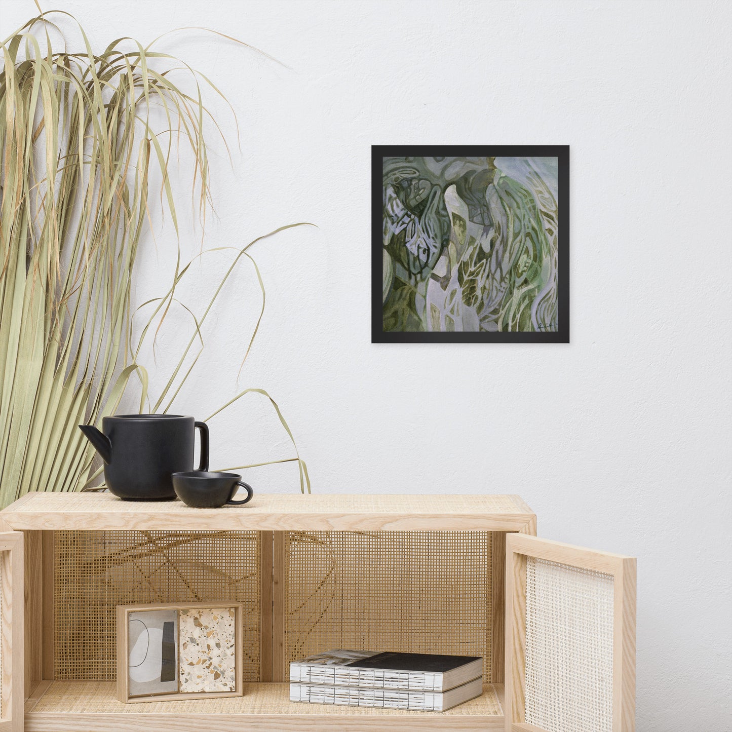 "Into the Jungle." - Framed poster