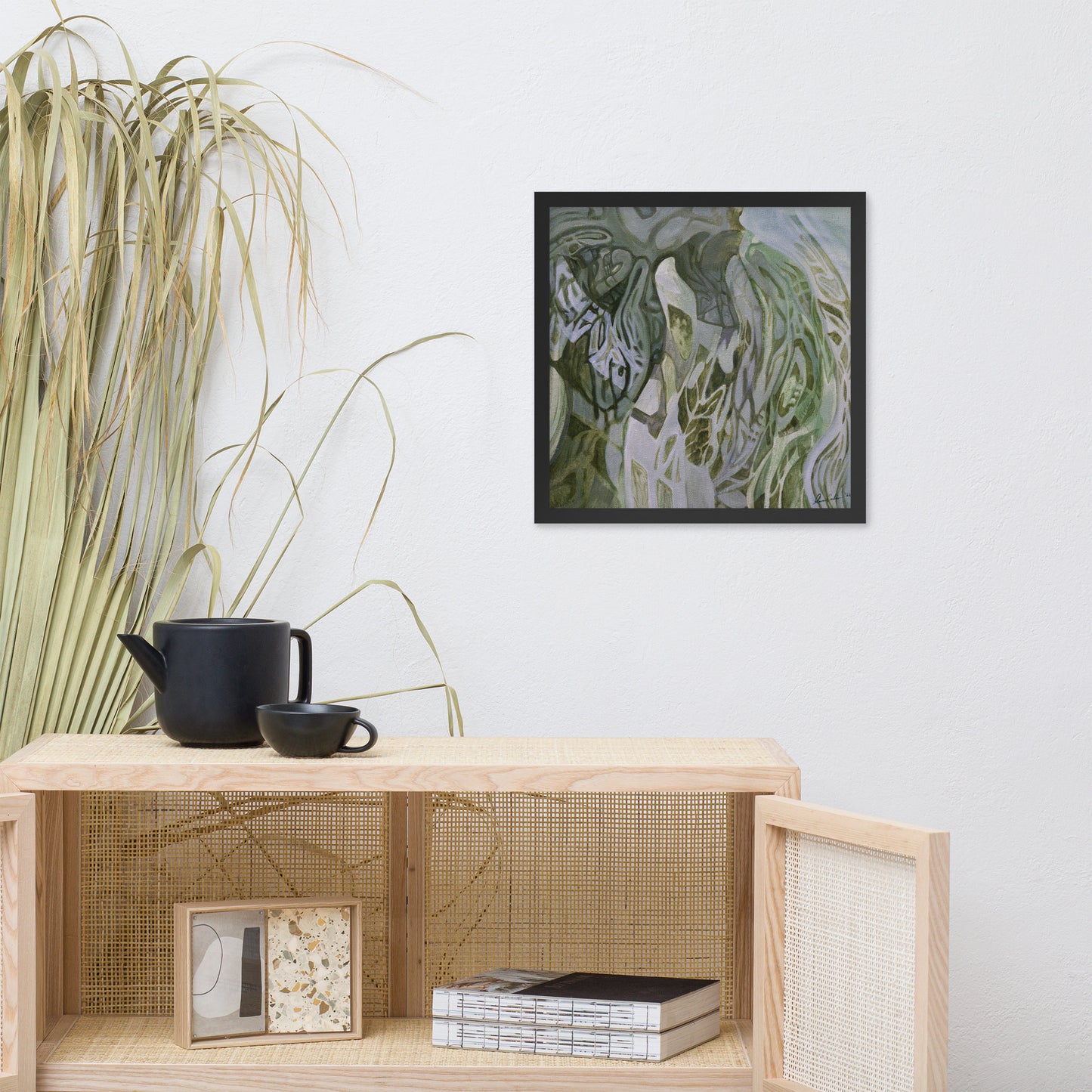 "Into the Jungle." - Framed poster