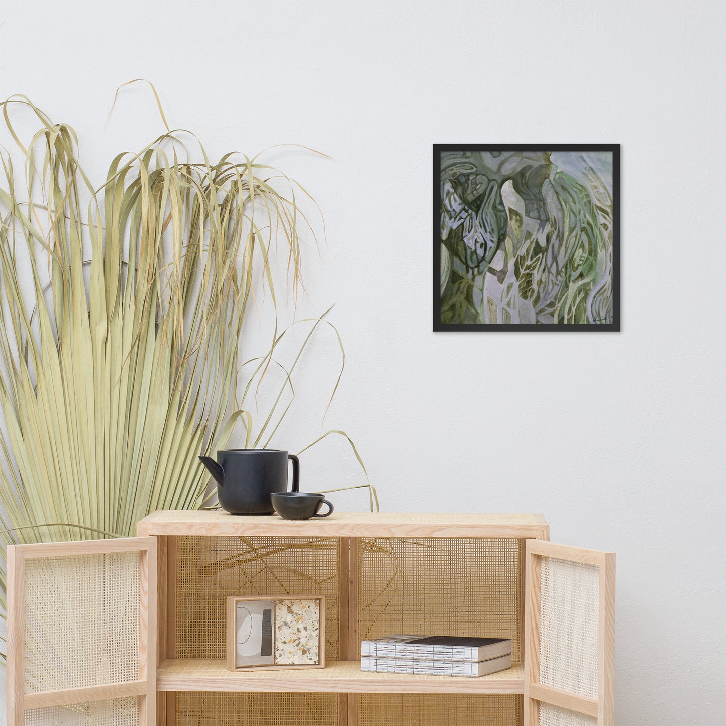 "Into the Jungle." - Framed poster