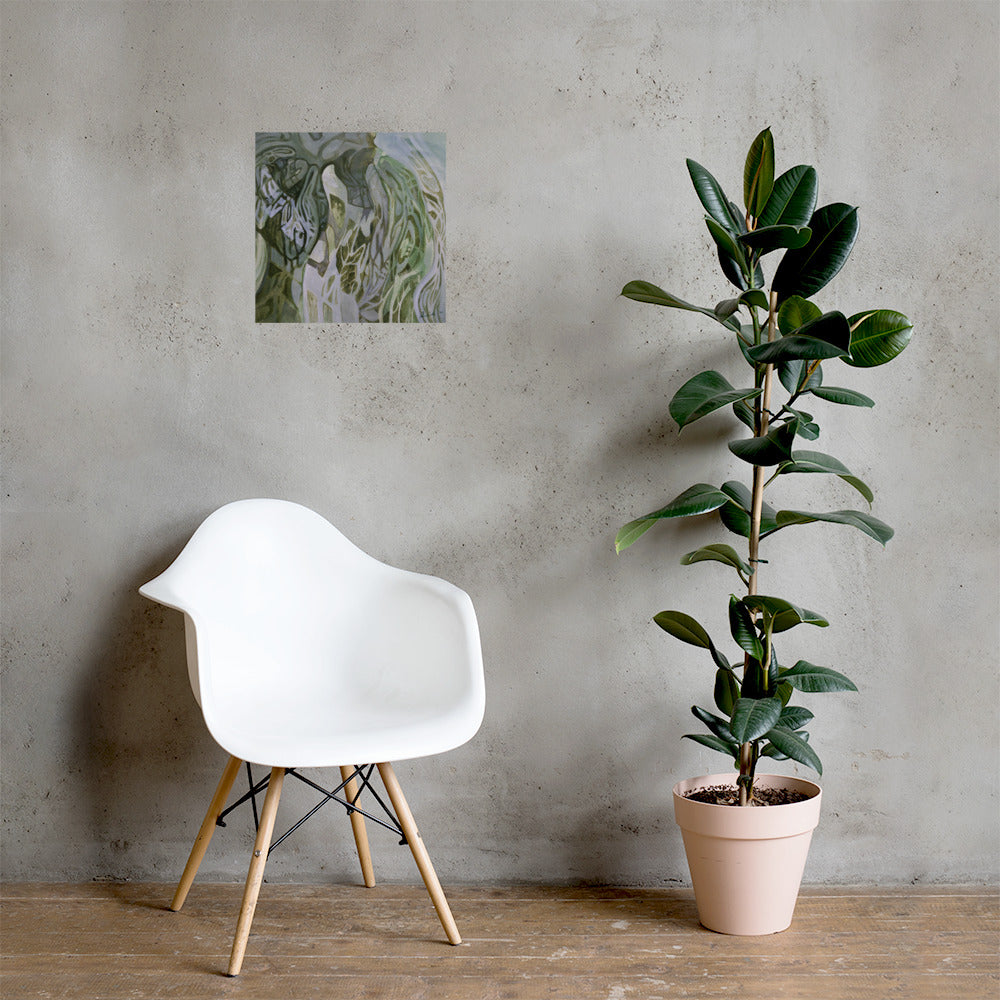 "Into the Jungle." - Poster Print