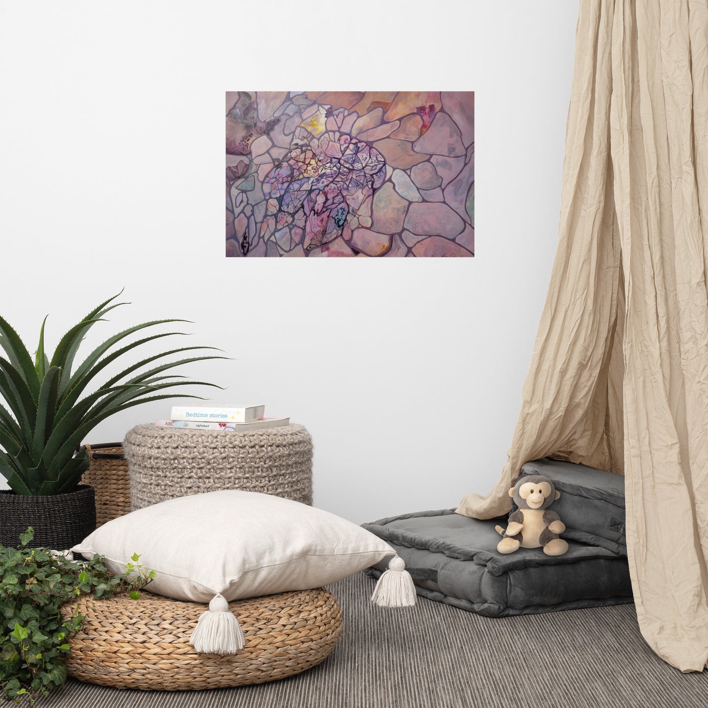 "The Universe is Mental " - Poster Print