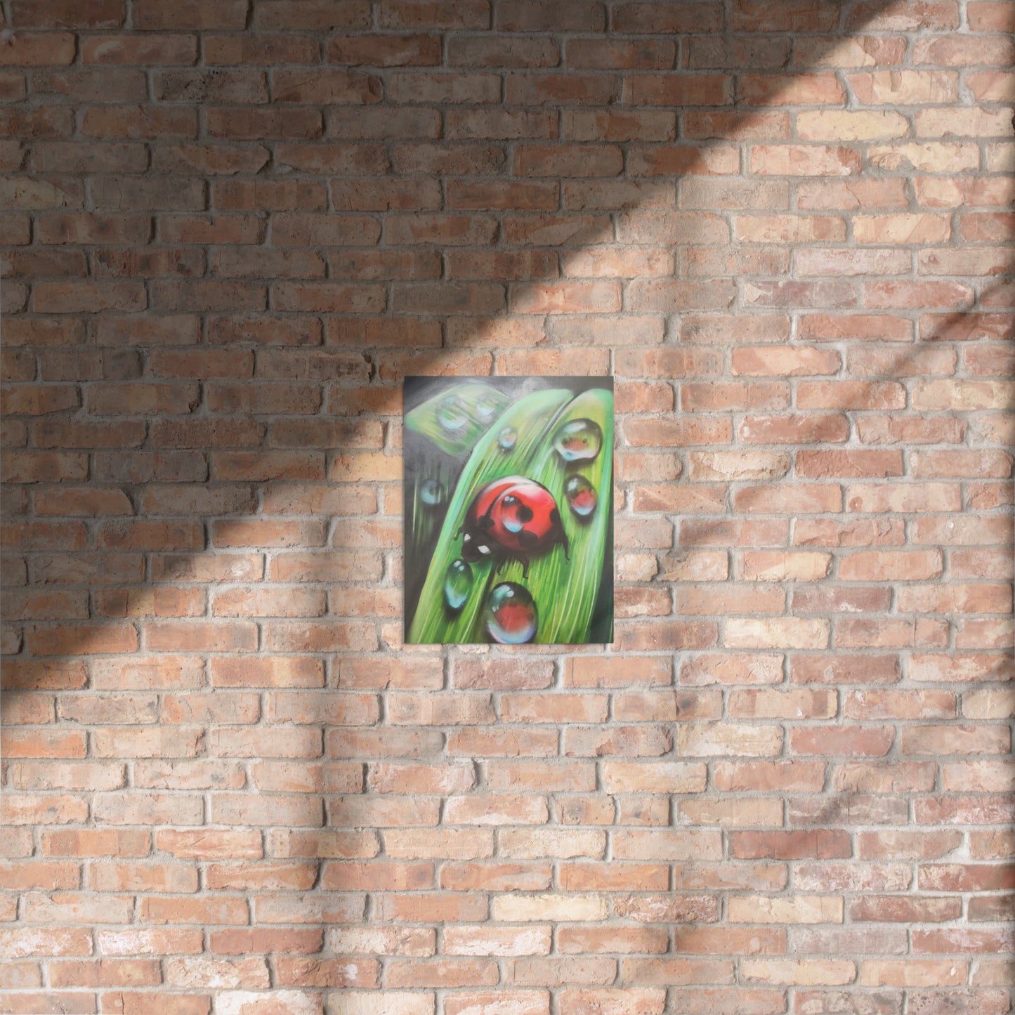 "Lady Bug-a-boo" Metal prints