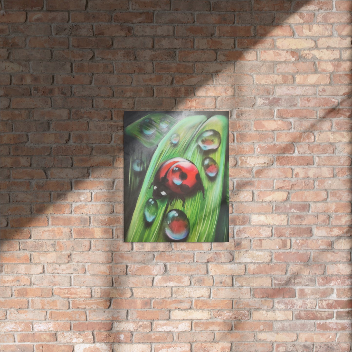 "Lady Bug-a-boo" Metal prints