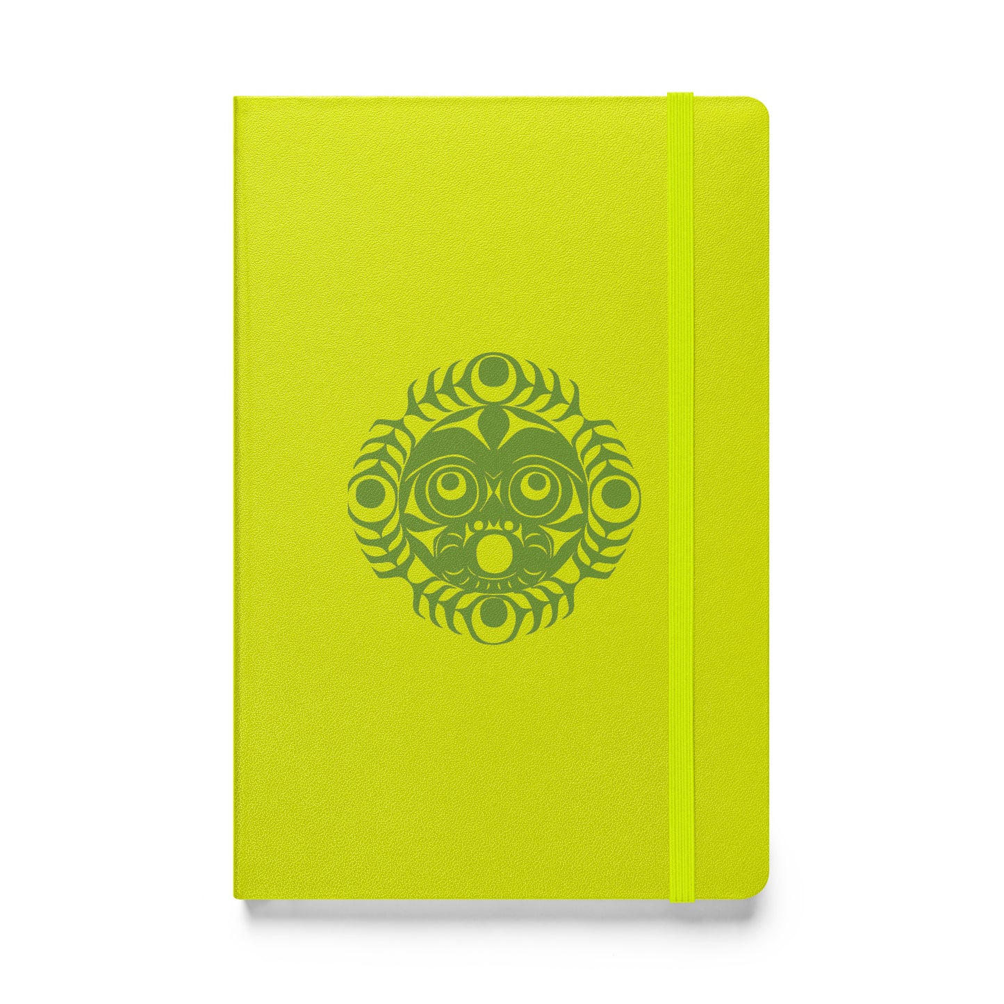 "Sun Mask" Hardcover bound notebook