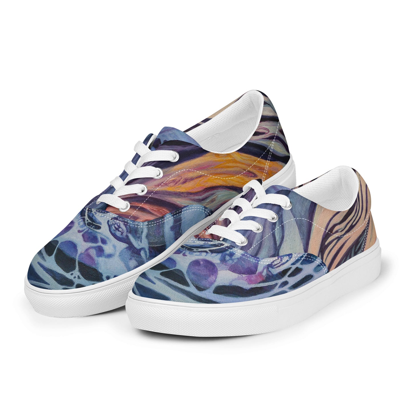 Men’s lace-up canvas shoes