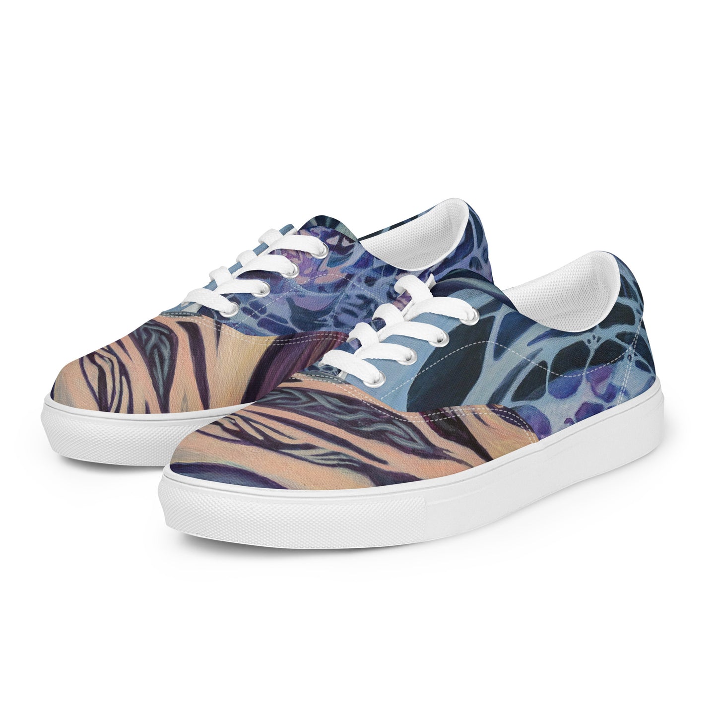 Men’s lace-up canvas shoes