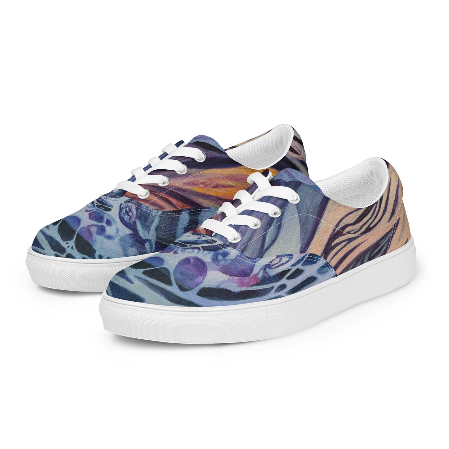 Men’s lace-up canvas shoes