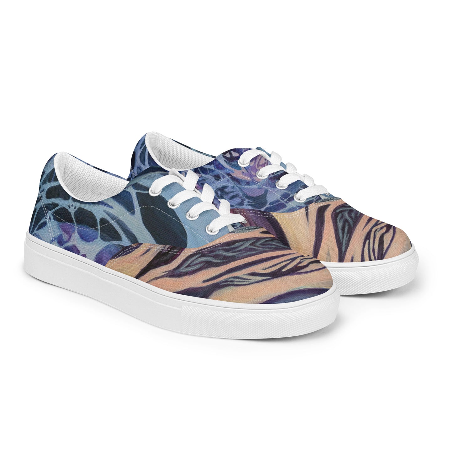 Men’s lace-up canvas shoes