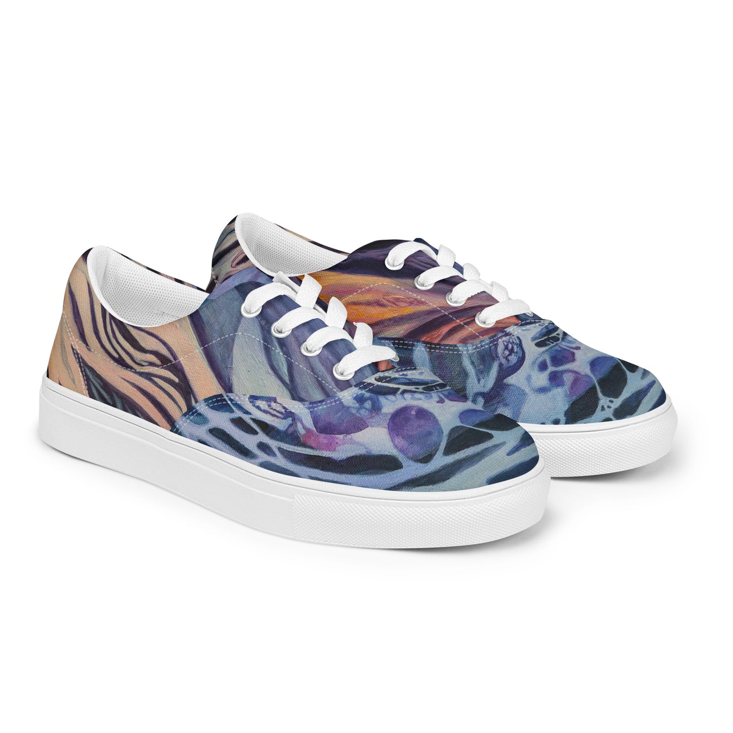 Men’s lace-up canvas shoes