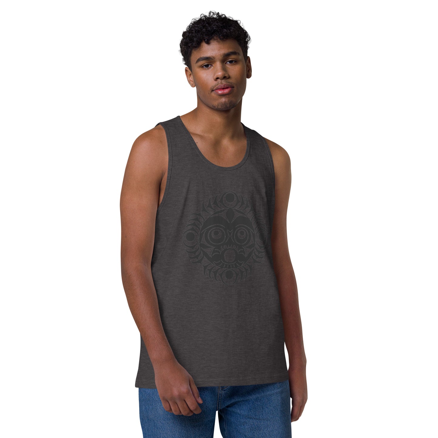 "Sun Mask" Men’s premium tank top