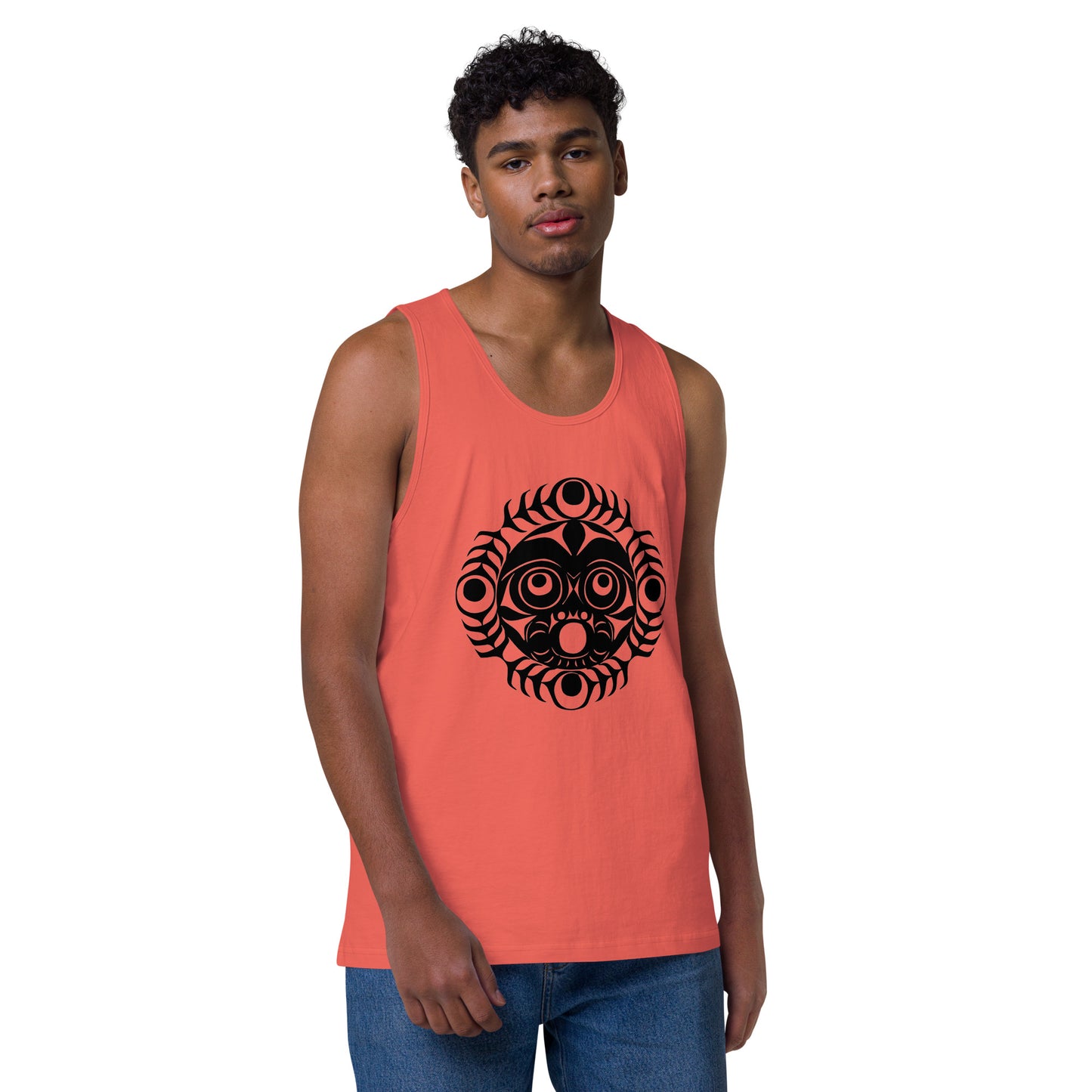 "Sun Mask" Men’s premium tank top