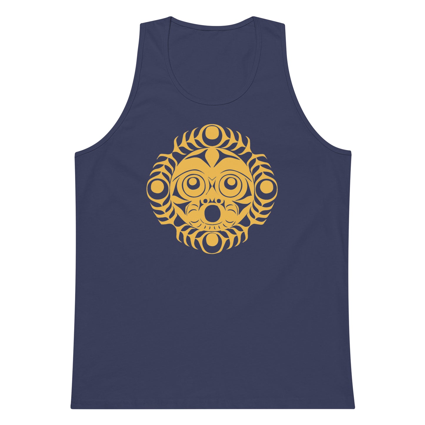 "Sun Mask" Men’s premium tank top