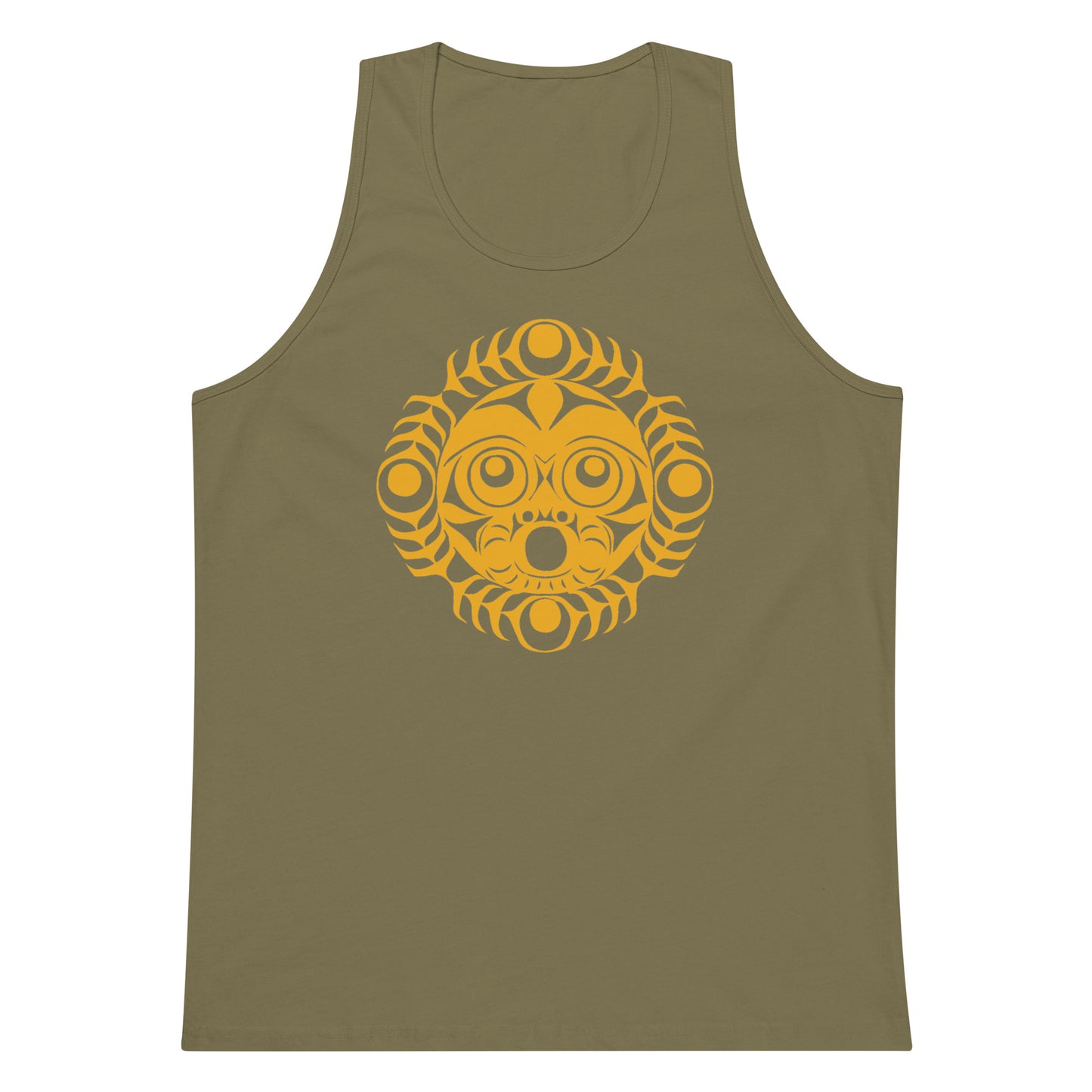 "Sun Mask" Men’s premium tank top