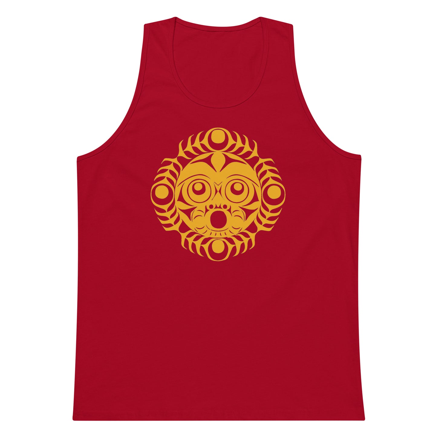 "Sun Mask" Men’s premium tank top