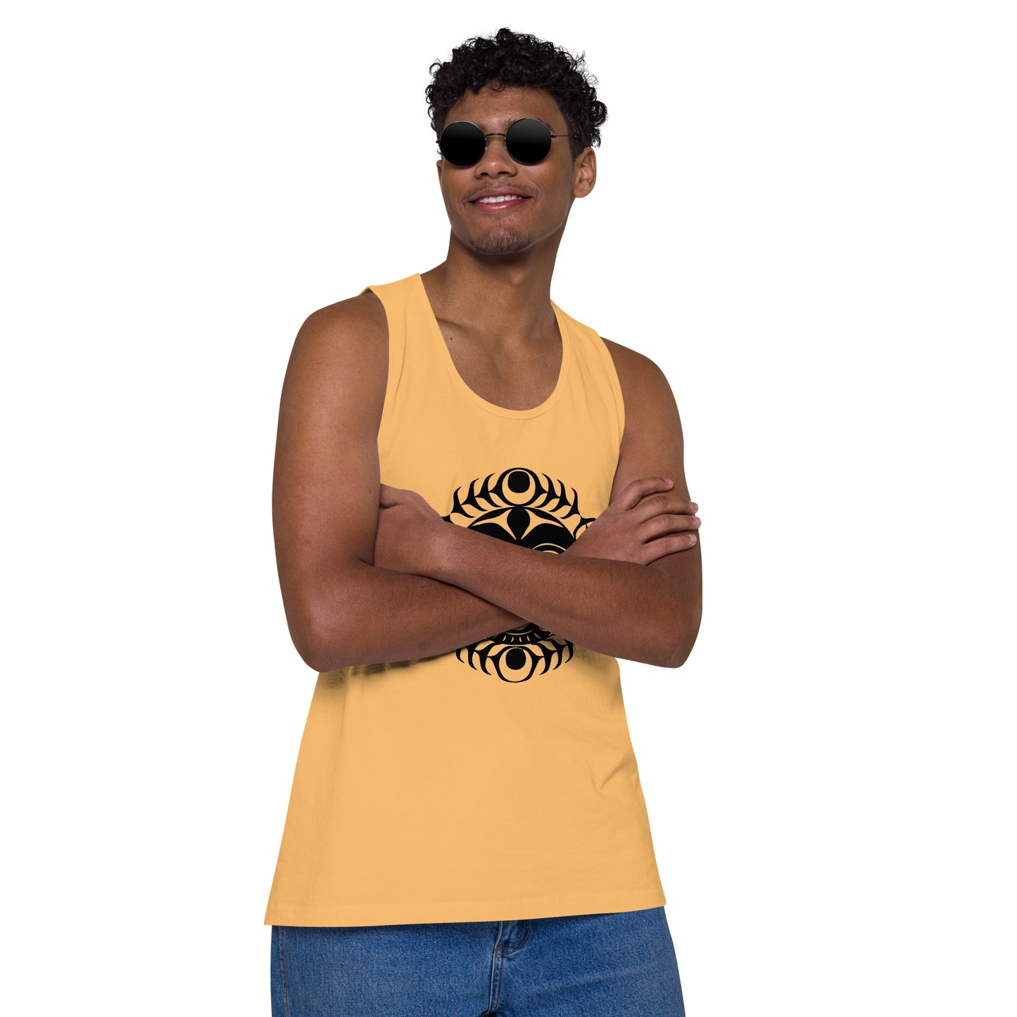 "Sun Mask" Men’s premium tank top