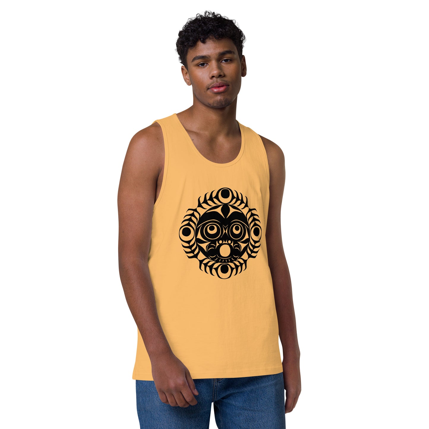 "Sun Mask" Men’s premium tank top