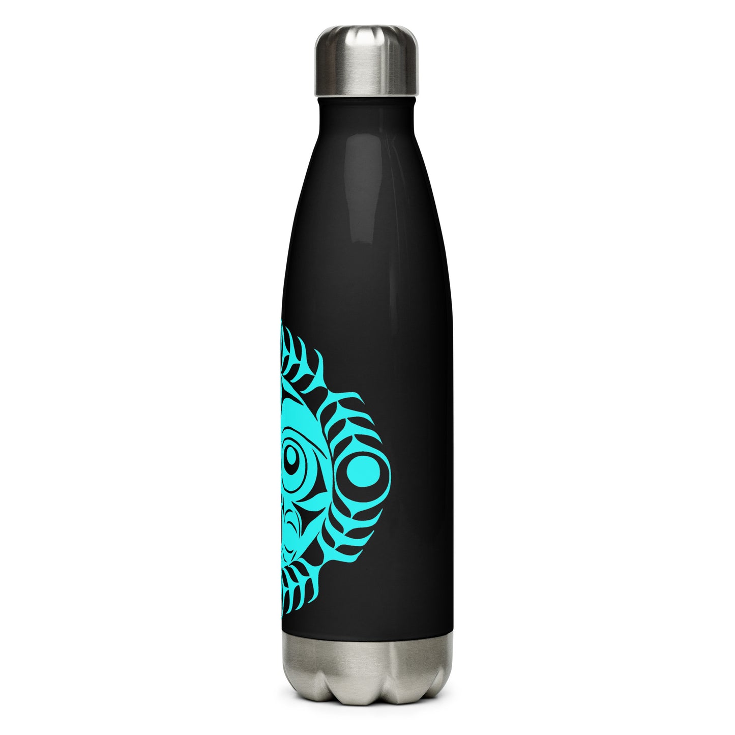 "Sun Mask" Stainless steel water bottle