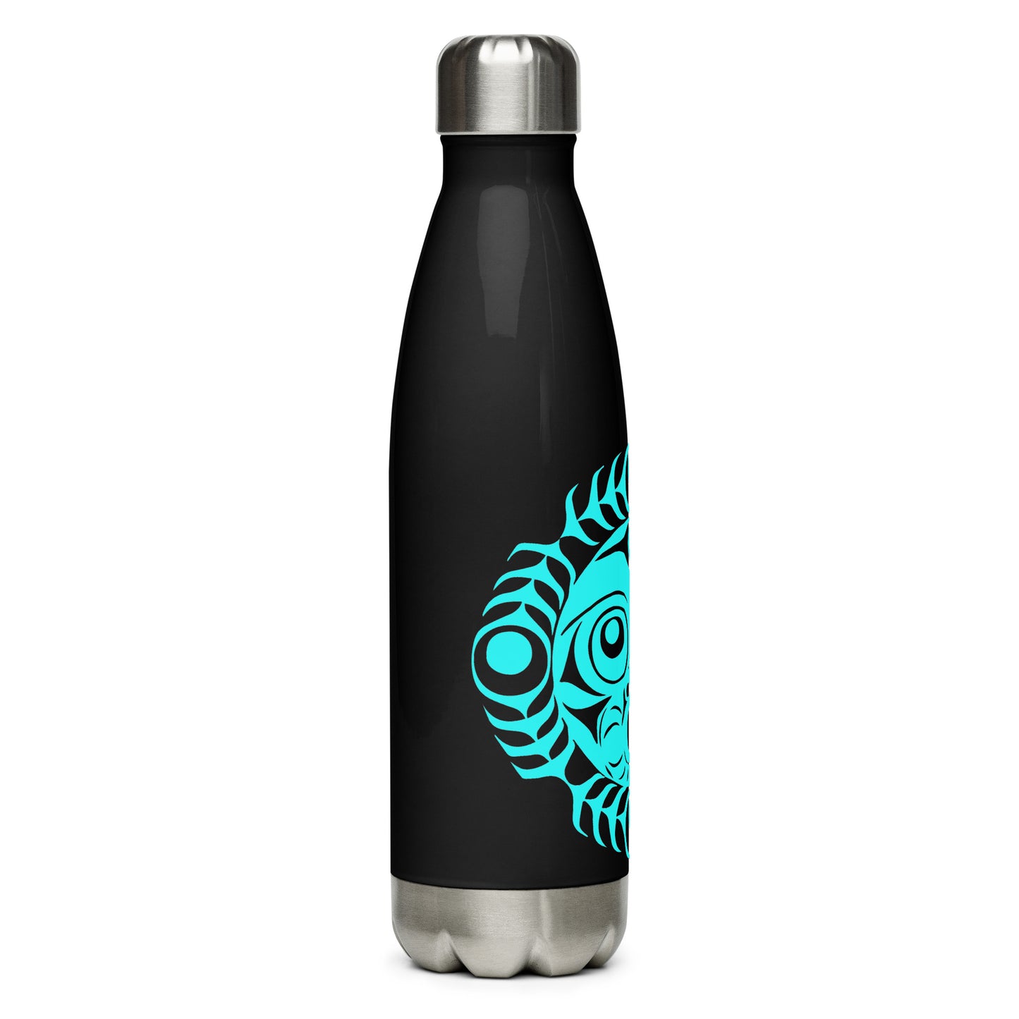 "Sun Mask" Stainless steel water bottle