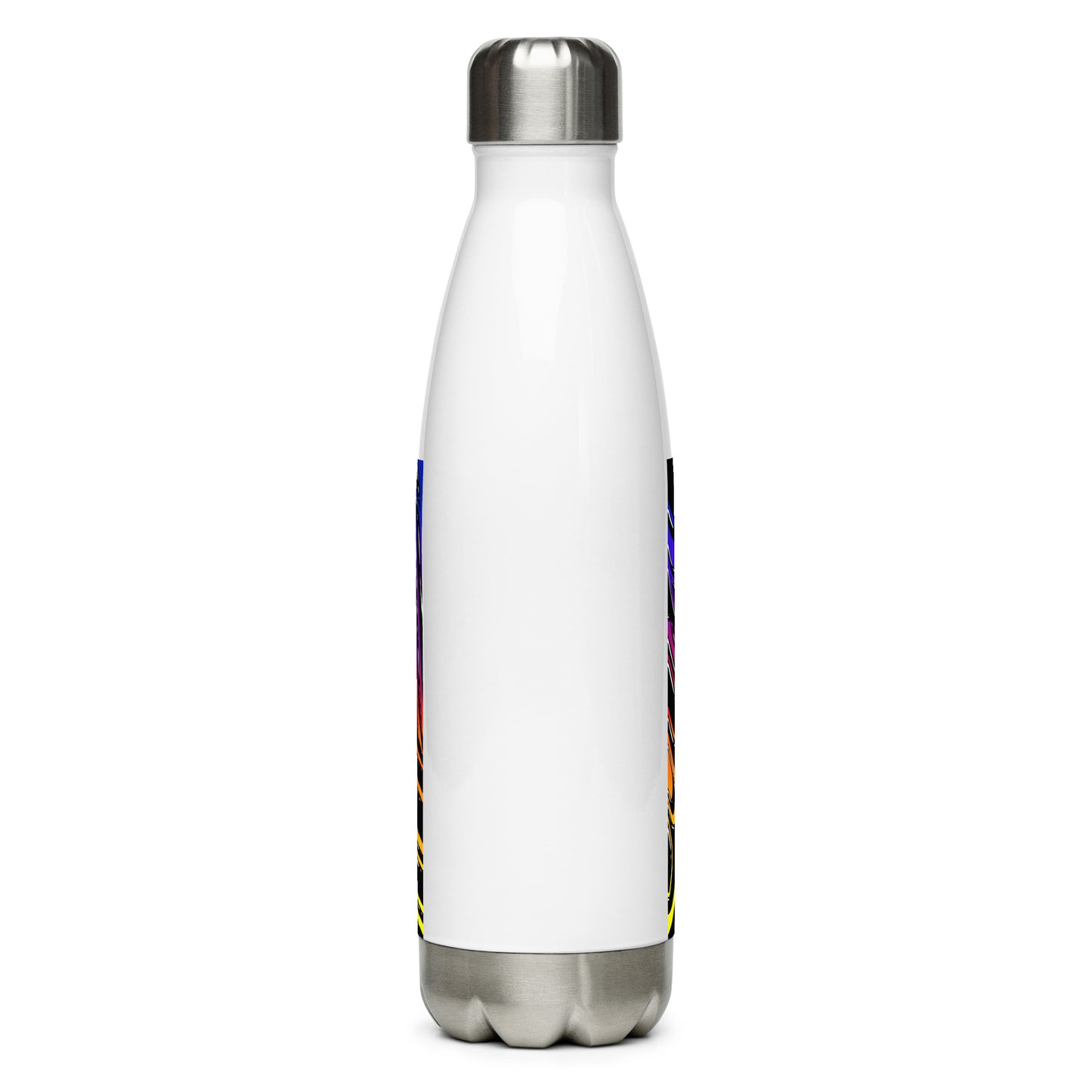 "Whale Through Water" Stainless steel water bottle