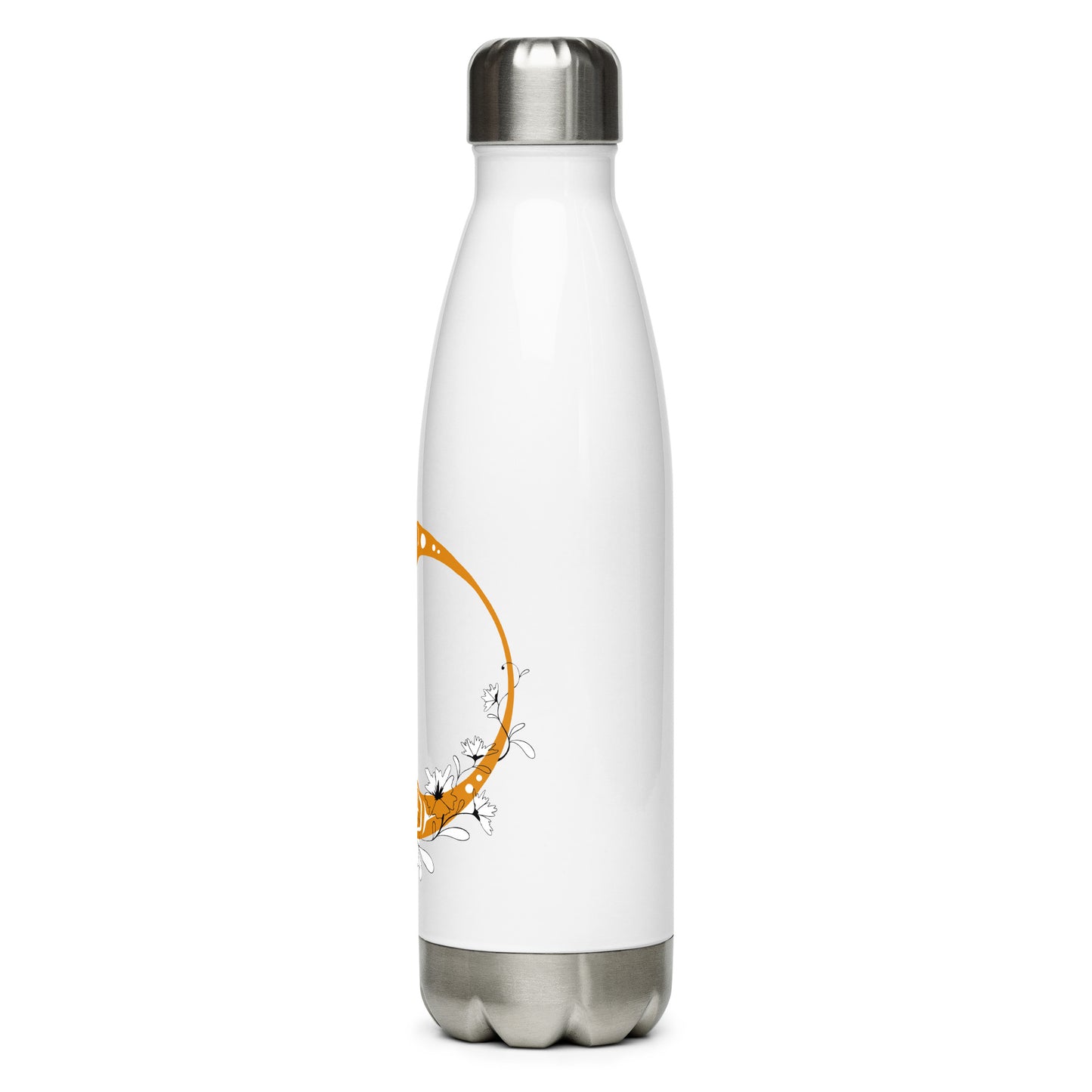 "Flower Moon" Stainless steel water bottle