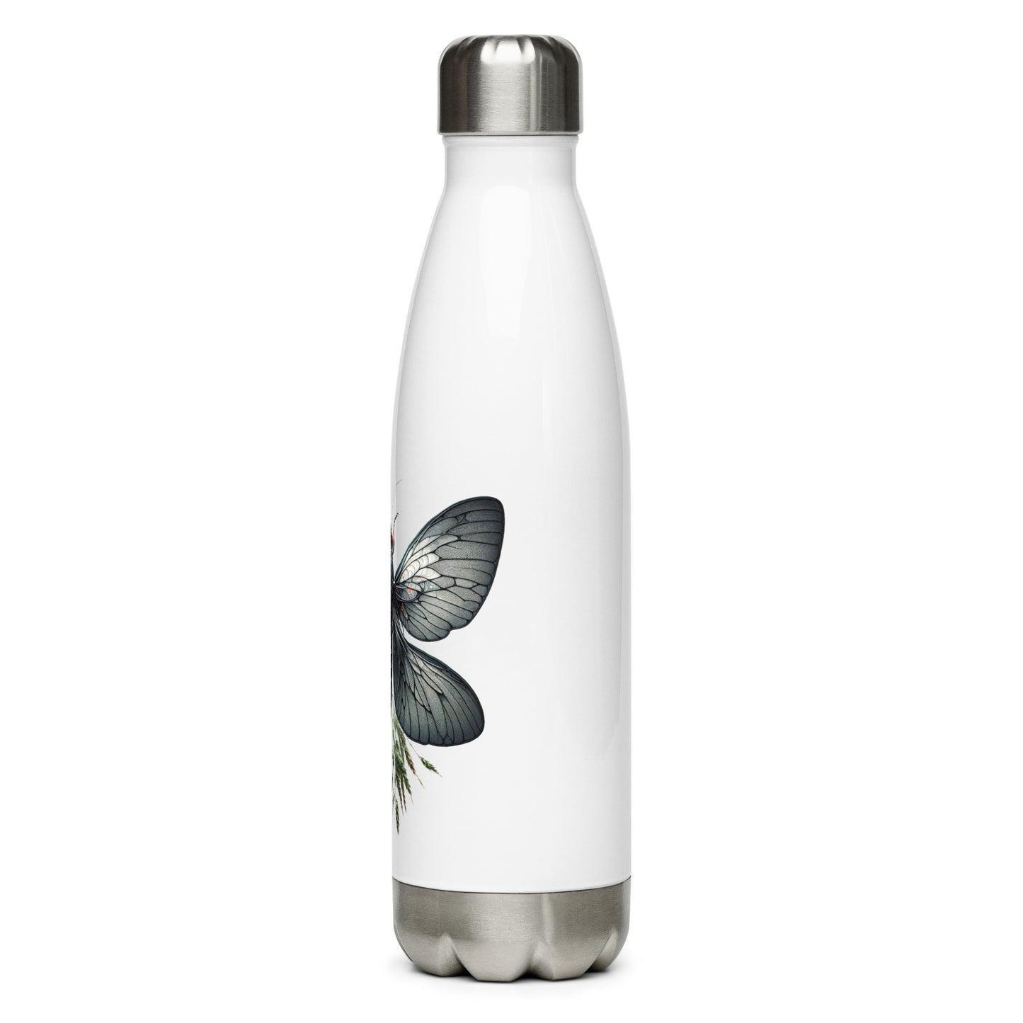 "Cicada Broods" Stainless steel water bottle