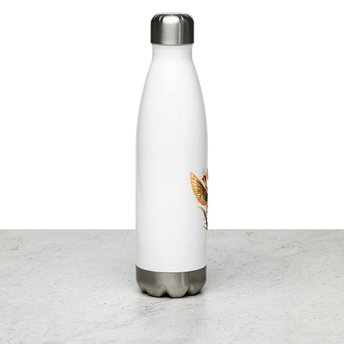 "Scarab Rising" Stainless steel water bottle
