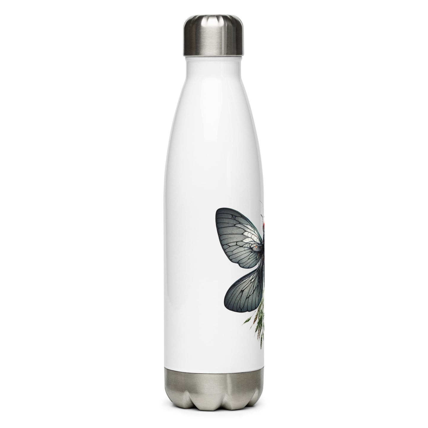 "Cicada Broods" Stainless steel water bottle