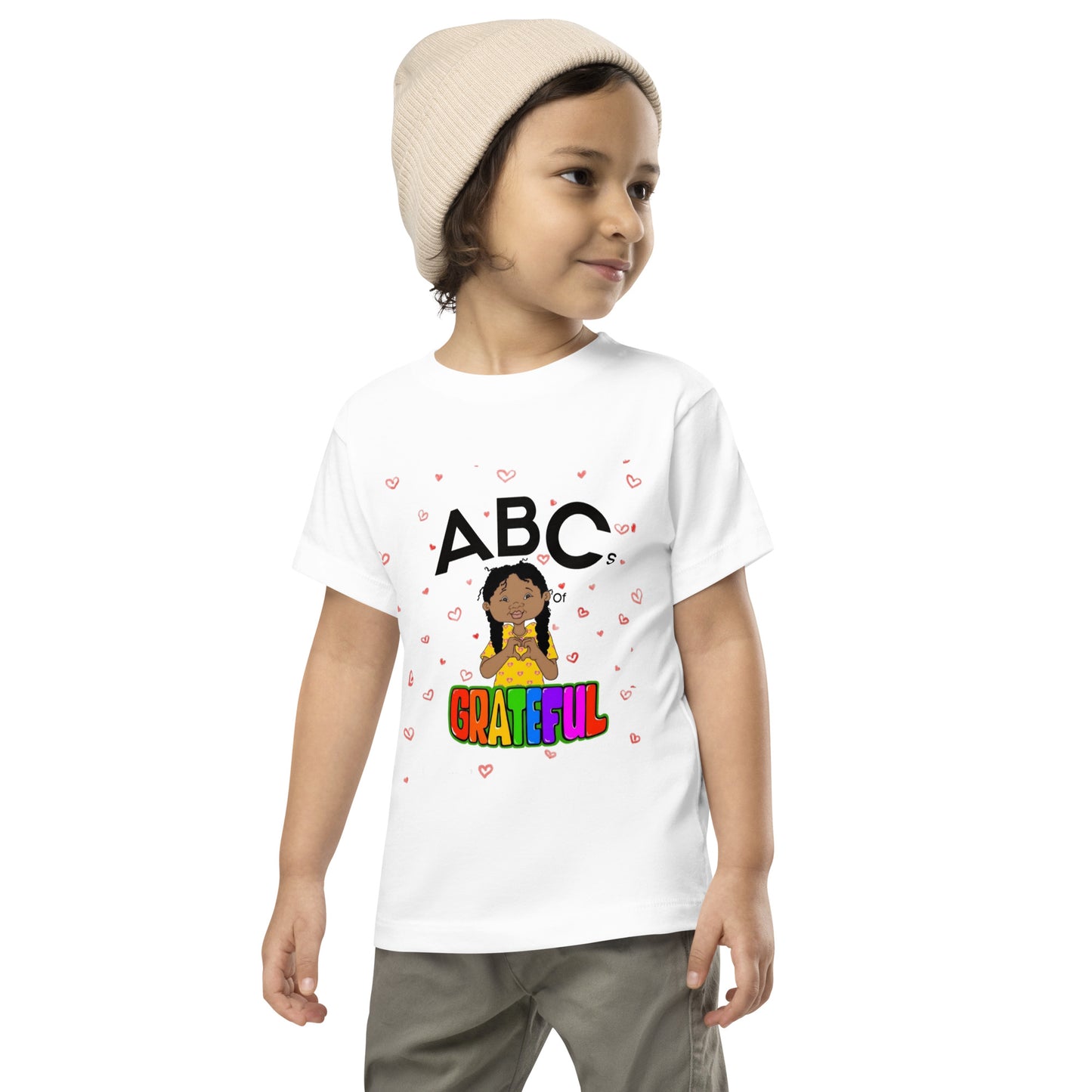 "ABC's" Toddler Short Sleeve Tee