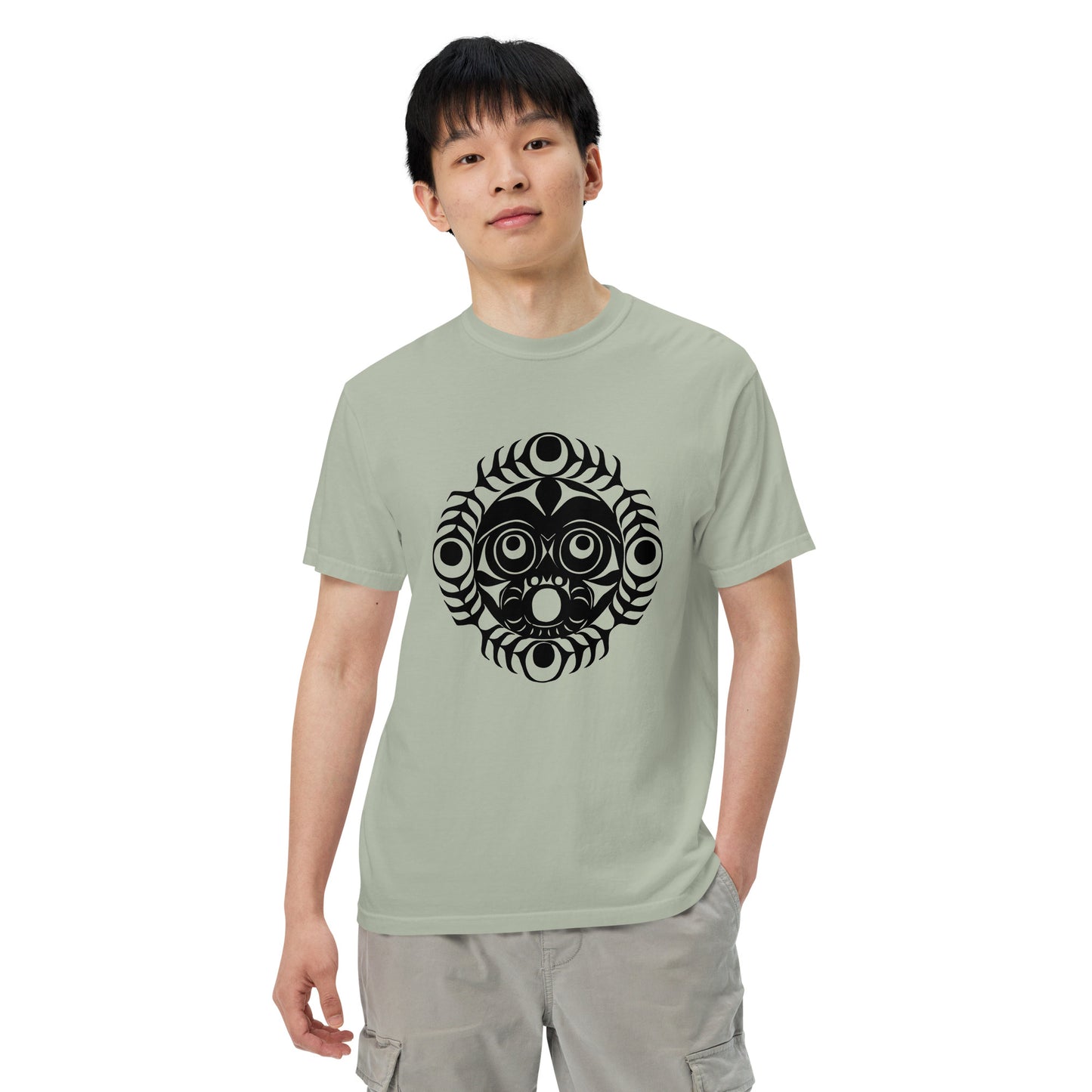 Unisex garment-dyed heavyweight t-shirt